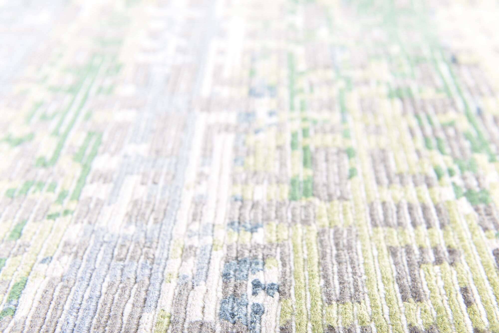 ribeyesilk60_c3301_305greenmulti_404990_3 Nepal Teppich Rib Eye Silk 60 Wolle Seide Design Unikat 245x309cm