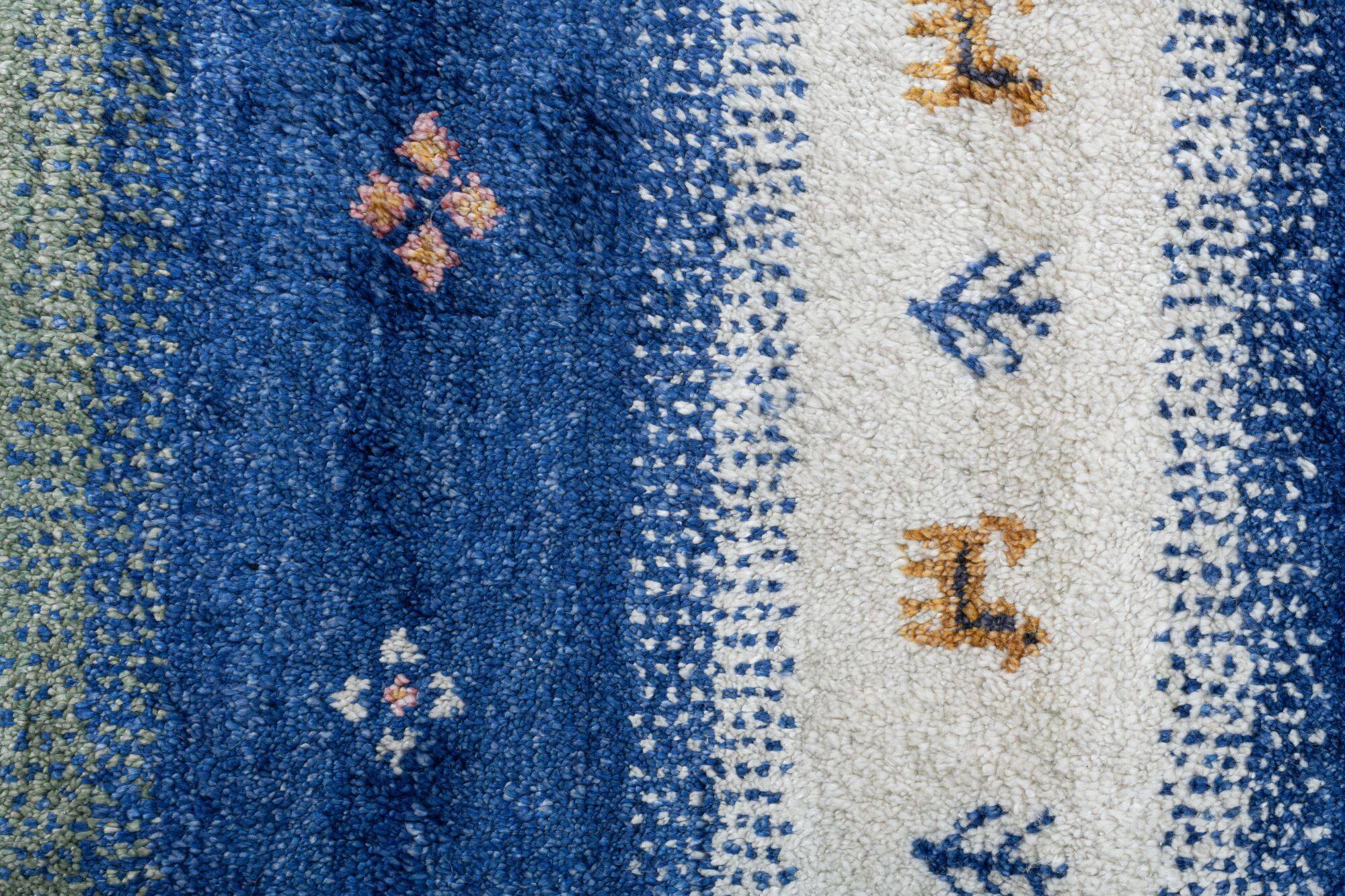 Gabbeh Teppich Keno Bambus Viskose Bunt 160x230cm Gabbeh Teppich Keno Bambus Viskose Bunt 160x230cm