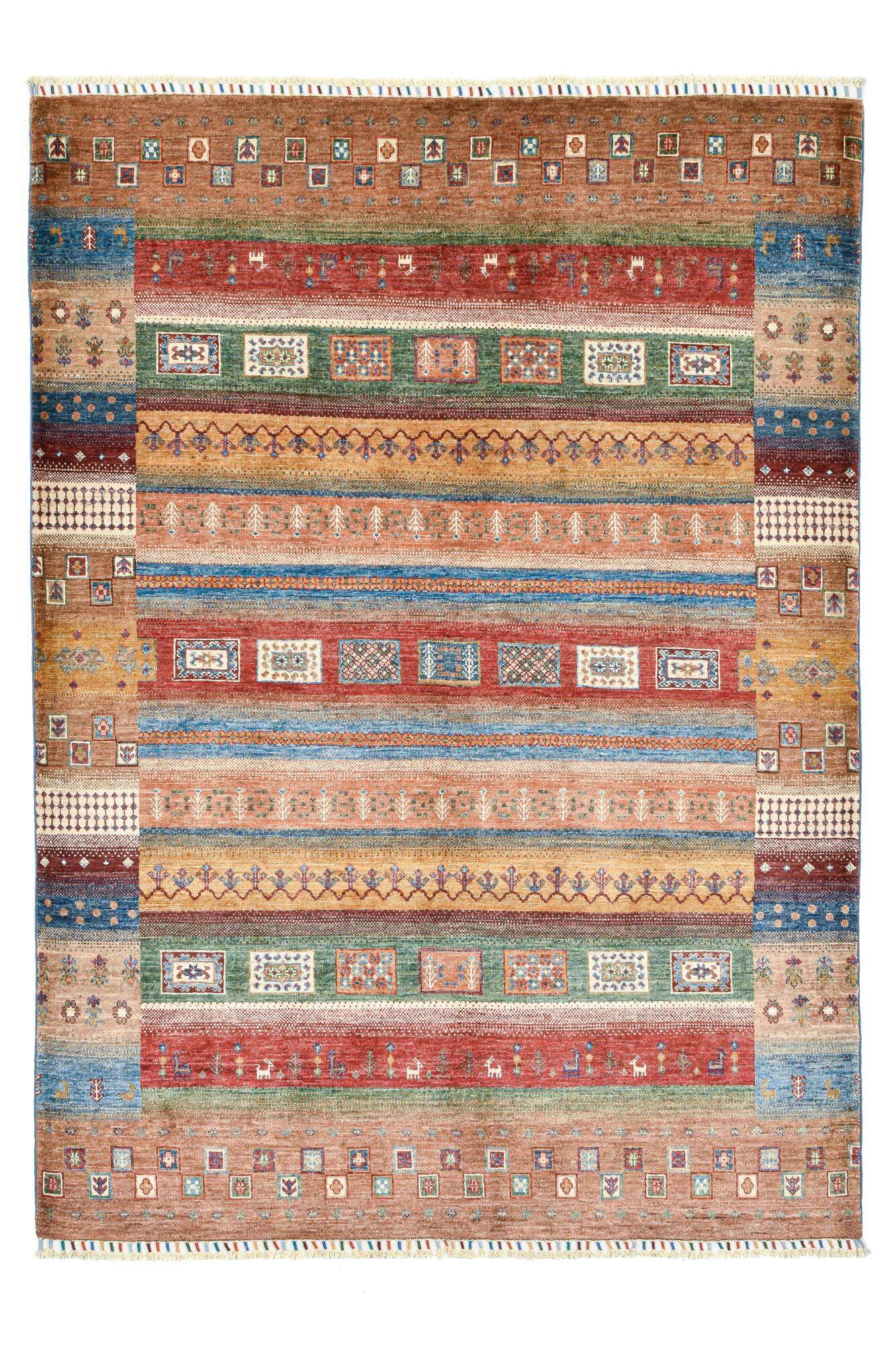 Kandashah Ziegler Handgeknüpft Schurwolle ca.158x216cm Kandashah Ziegler Handgeknüpft Schurwolle ca.158x216cm