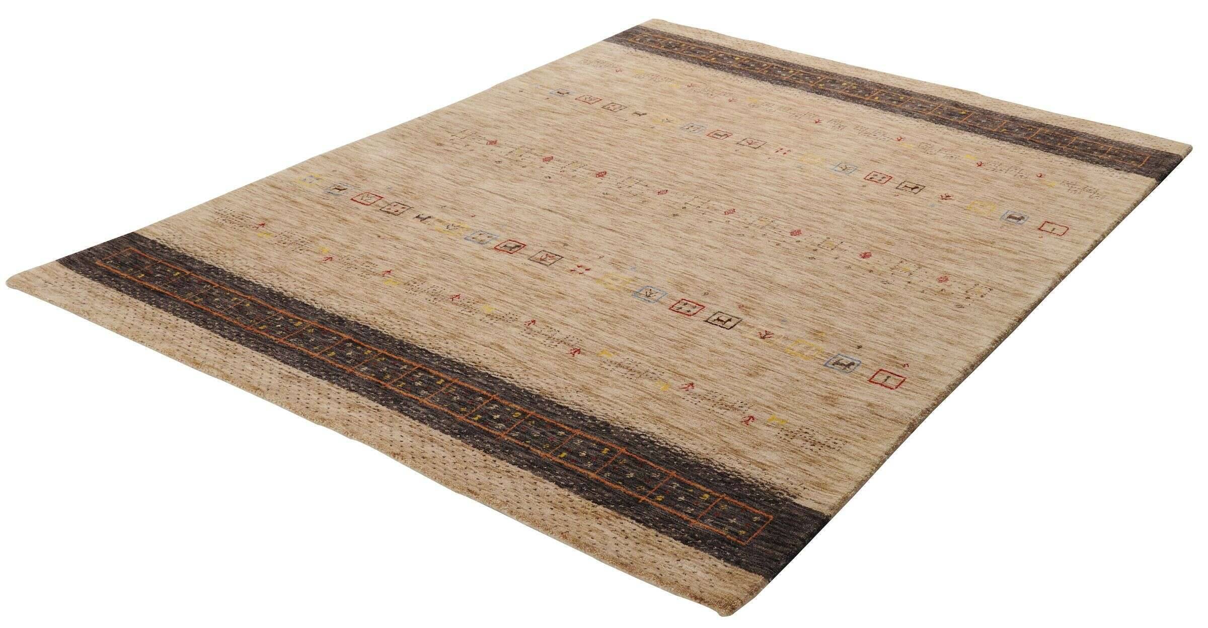 LoriDreamGold_zo-1539-16_ltbrown1991_2r Teppich Lori Dream Gold Handgearbeitet Wolle