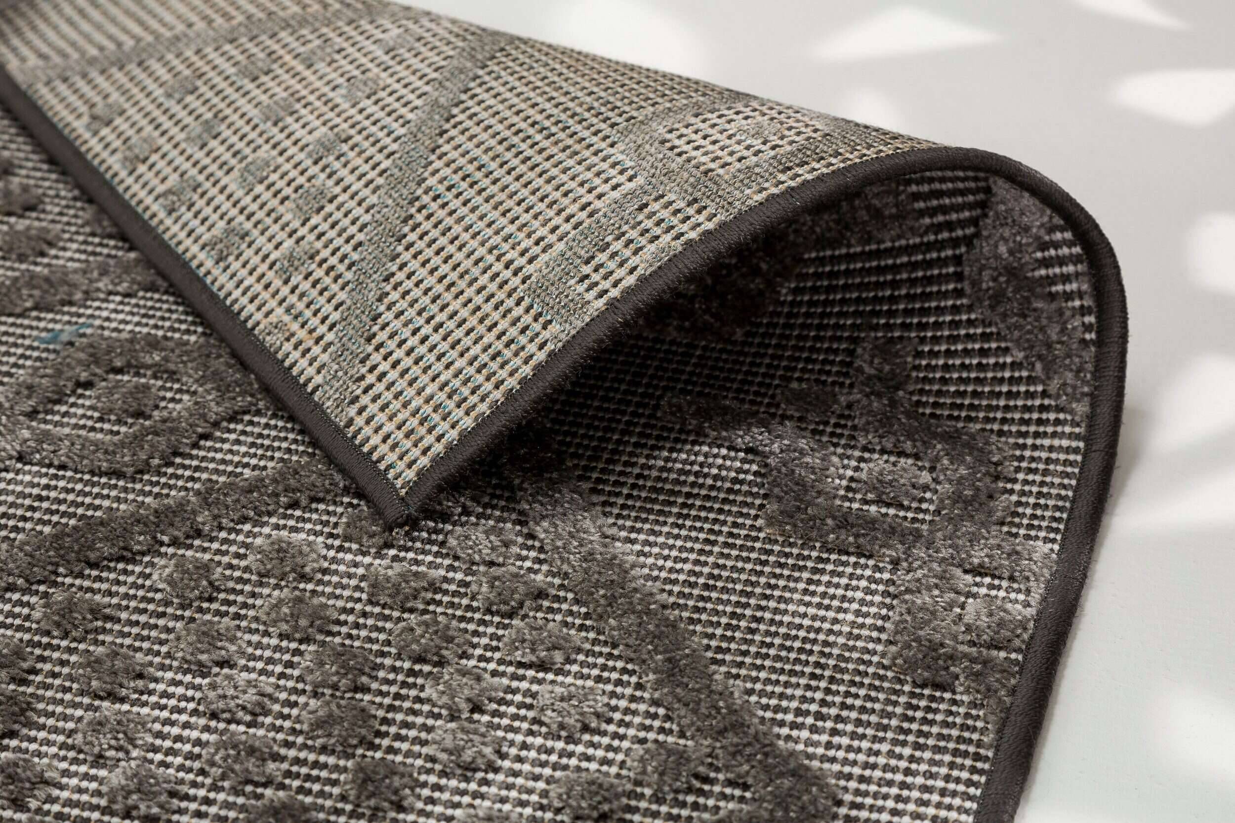 ea1fd66c-5201-5ee4-8717-d2e6d78b722b Spring 6302-211-004 In- und Outdoor Flachgewebe Teppich Modern Grau