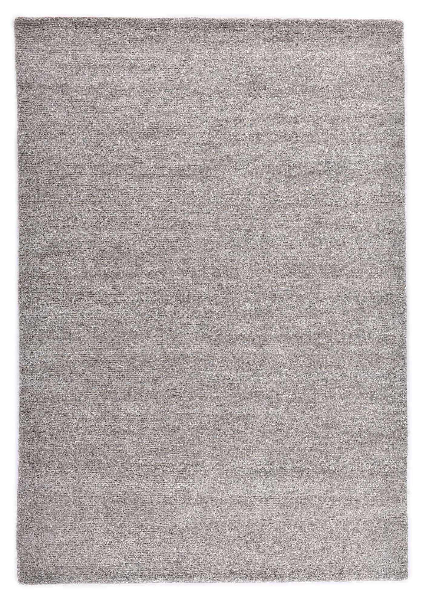 sangri_c4205_650grey_425308_1 Nepal Teppich Sangri uni grau im Wunschmaß
