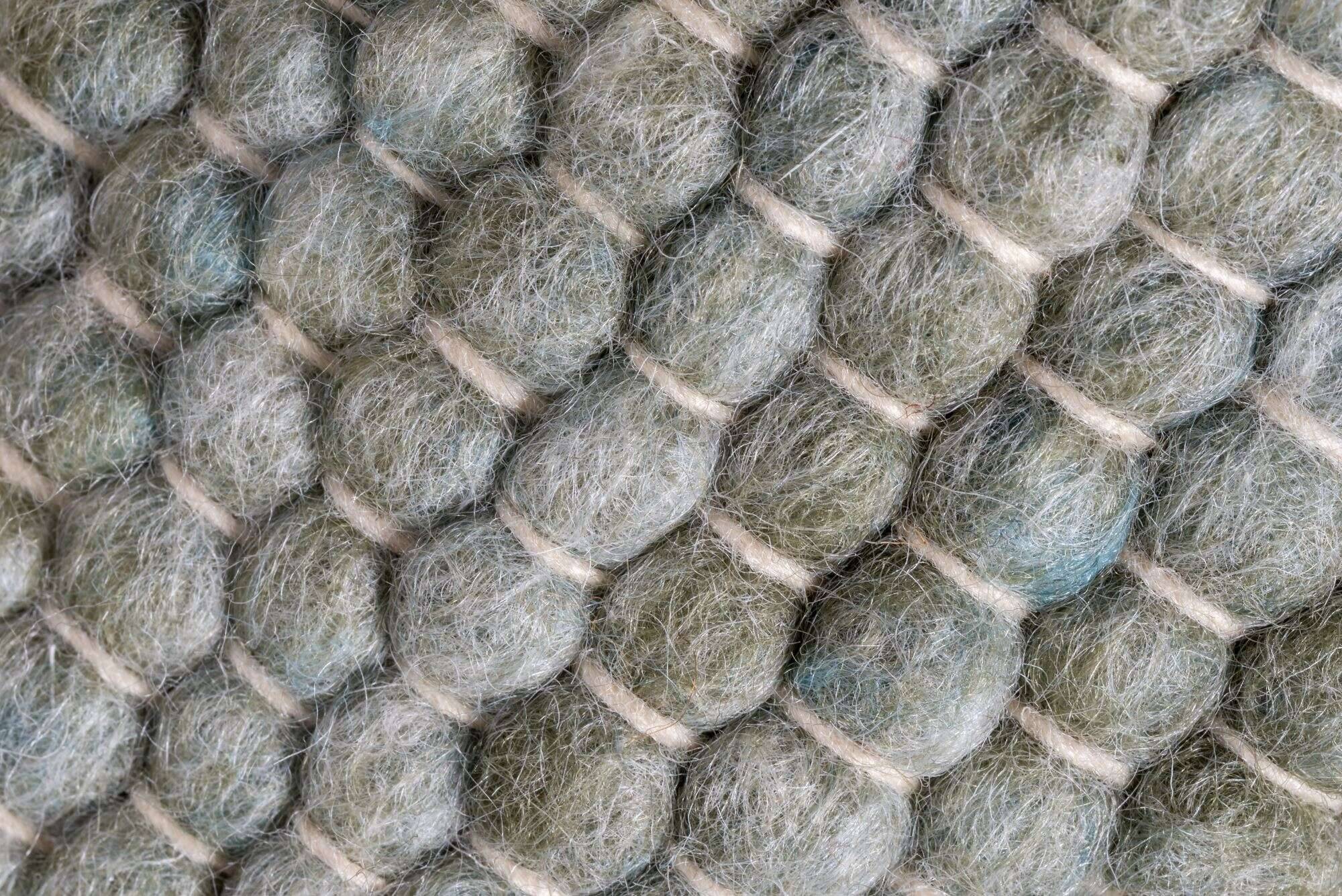 hoernum_uni_300green_430190_3 Sansibar Handwebteppich Hörnum aus reiner Schurwolle