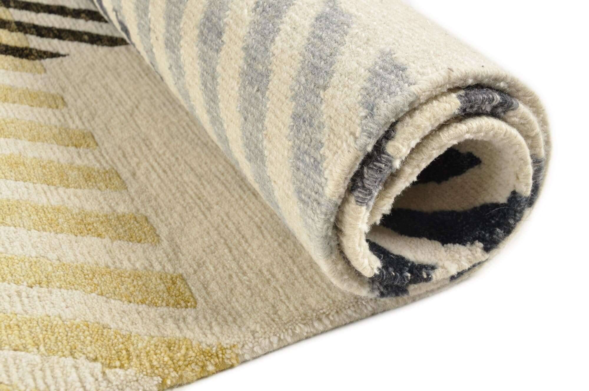 sweetfeet_c3925_504brownmulti_415444_11 Design-Teppich Nepal Sweet Feet Tibetwolle - 172x242 cm