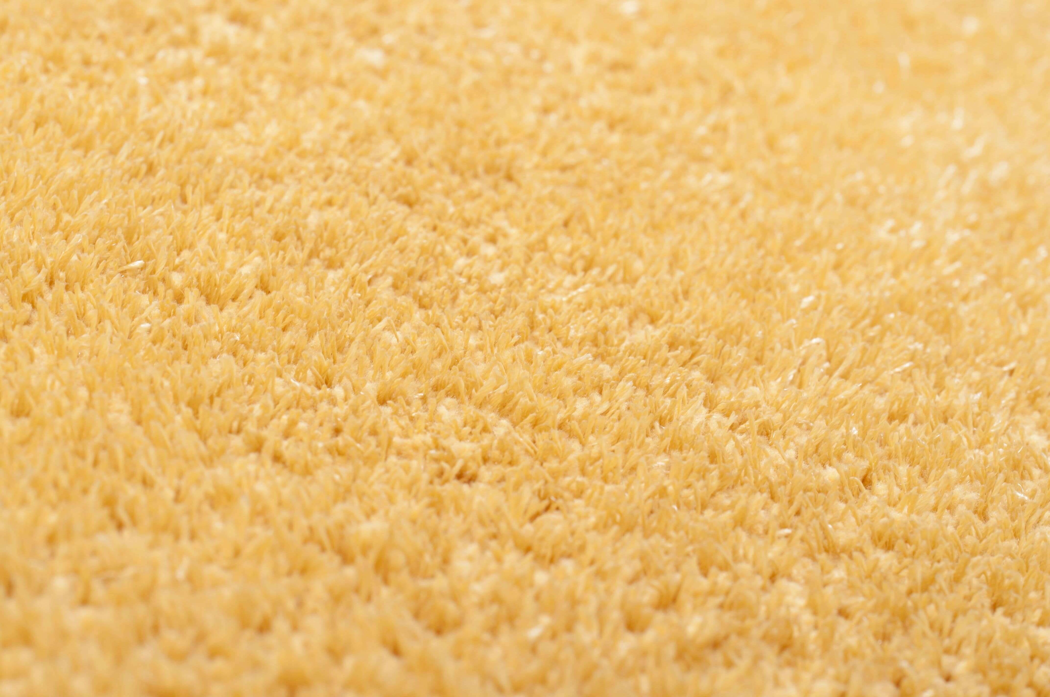 Alessia_Uni_870gold_408069_3 Teppich uni Alessia Shaggy Kuschelteppich