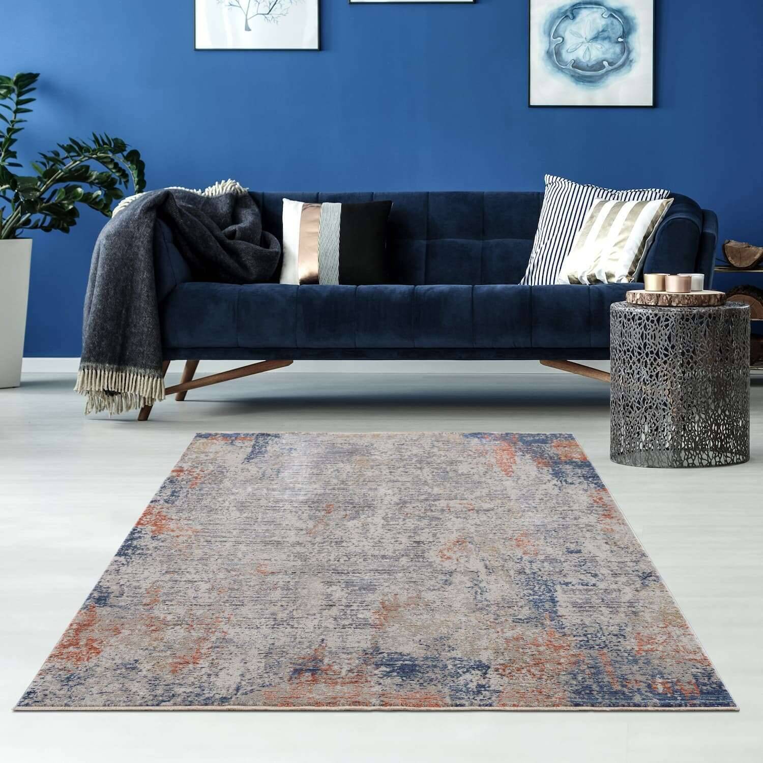 W6699_211_099_Mona_Milieu Vintage Teppich Morena 6699-211-099 Moderner Teppich