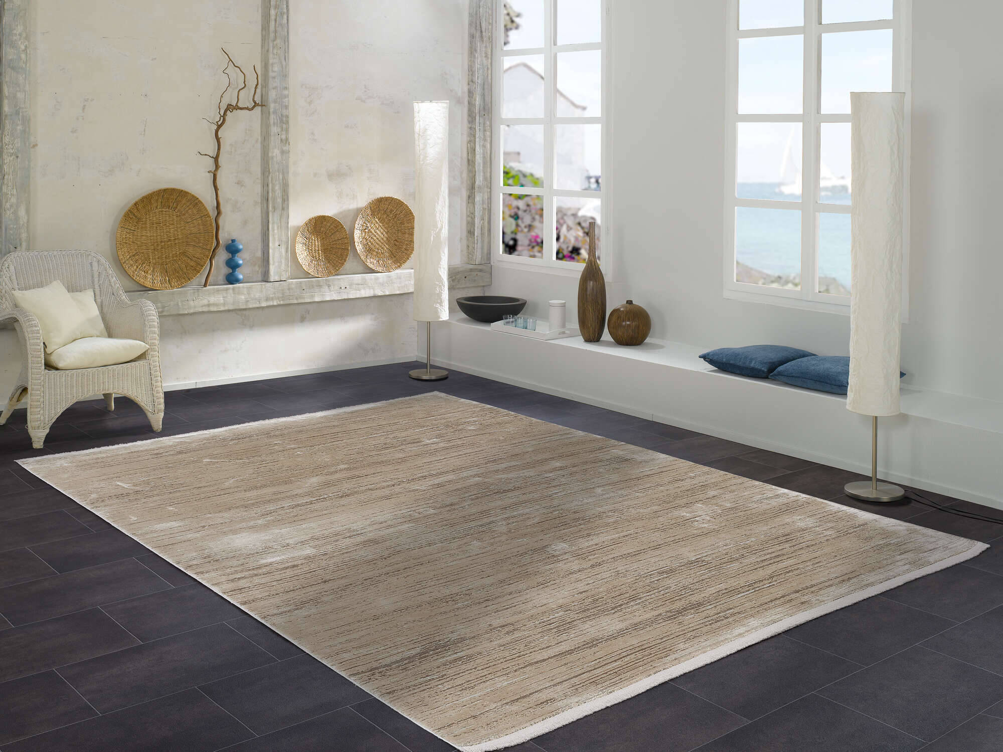 BES35-458-1 OCI Bestseller Glory Design Webteppich Teppiche Meliert