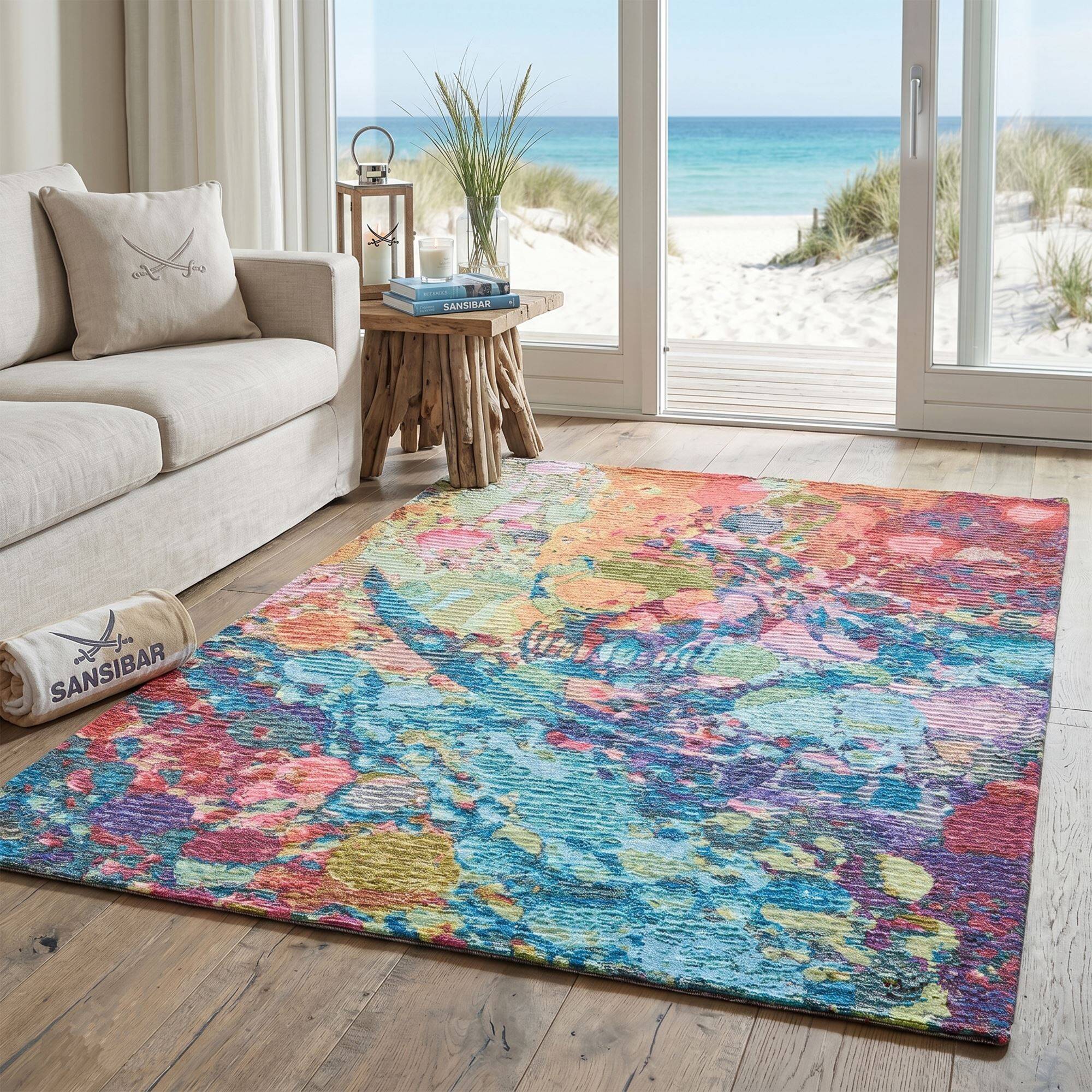 Sansibar Flachgewebe Design Teppich Keitum Sansibar Flachgewebe Design Teppich Keitum