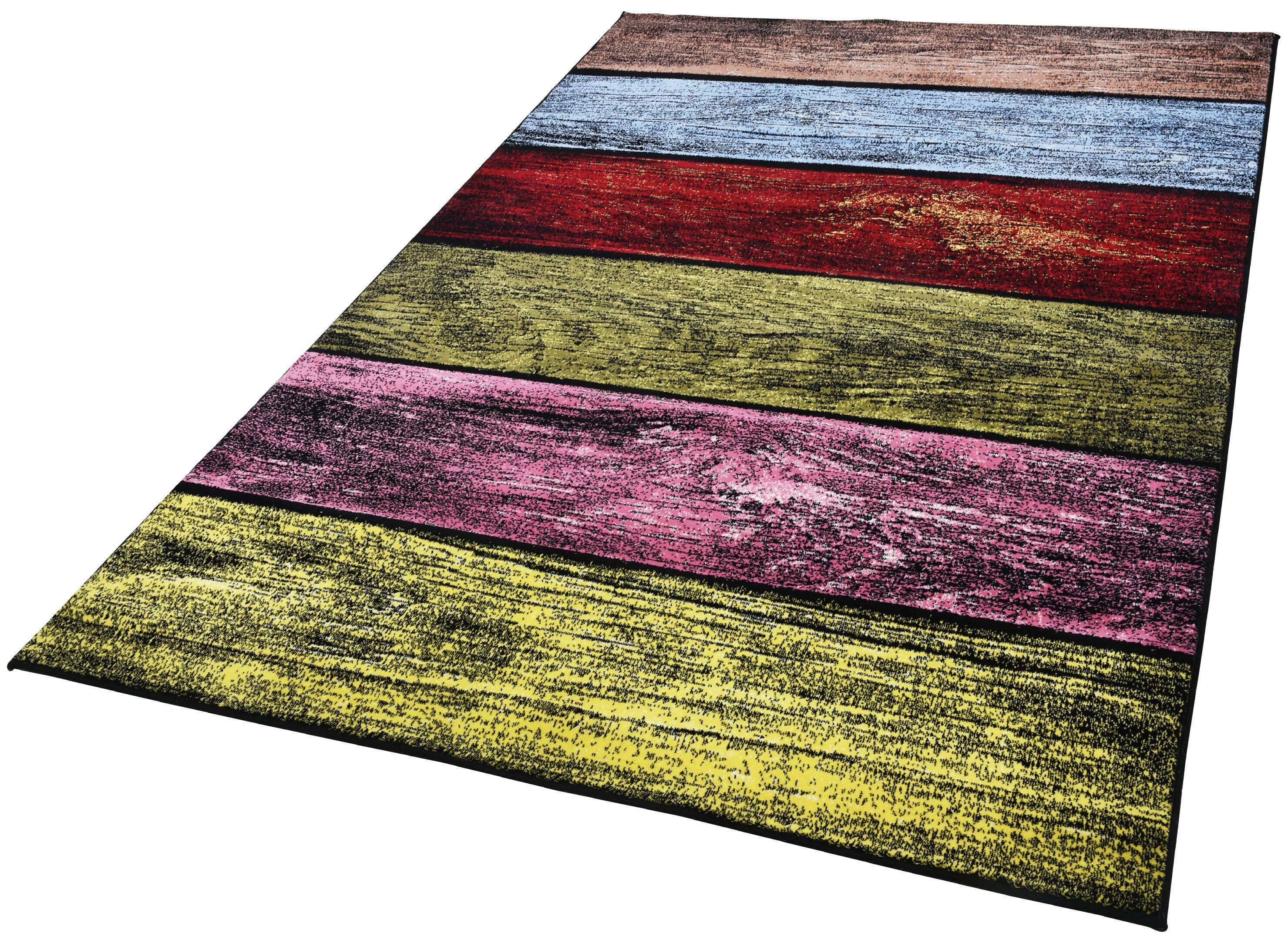 GALERIE_618_800MULTICOLOR_415570_2R Design Teppich Galerie 618 Schurwolle Natur Teppich