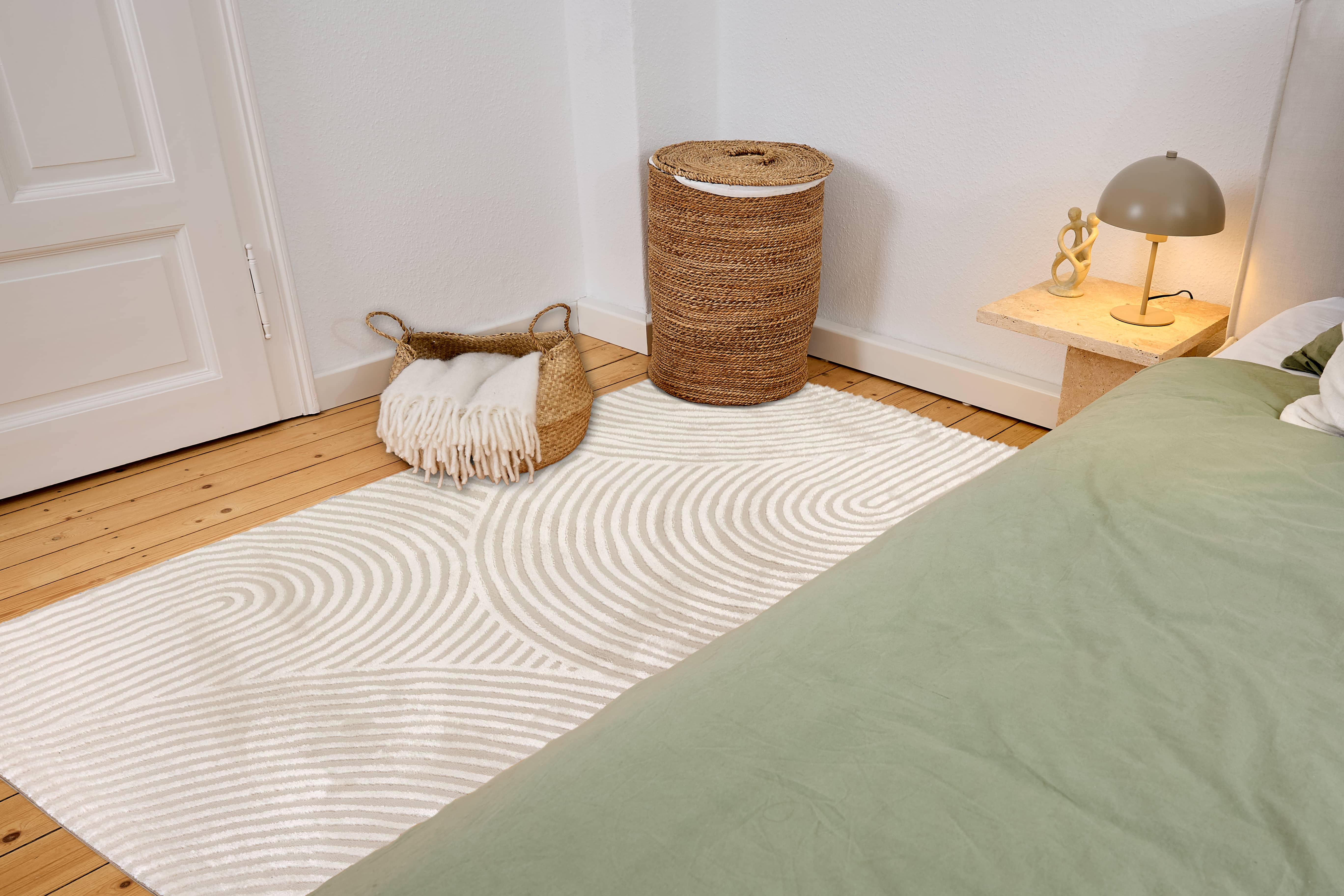 Vintageteppich Jules D.253 C. 003 Kringel creme Vintageteppich Jules D.253 C. 003 Kringel creme