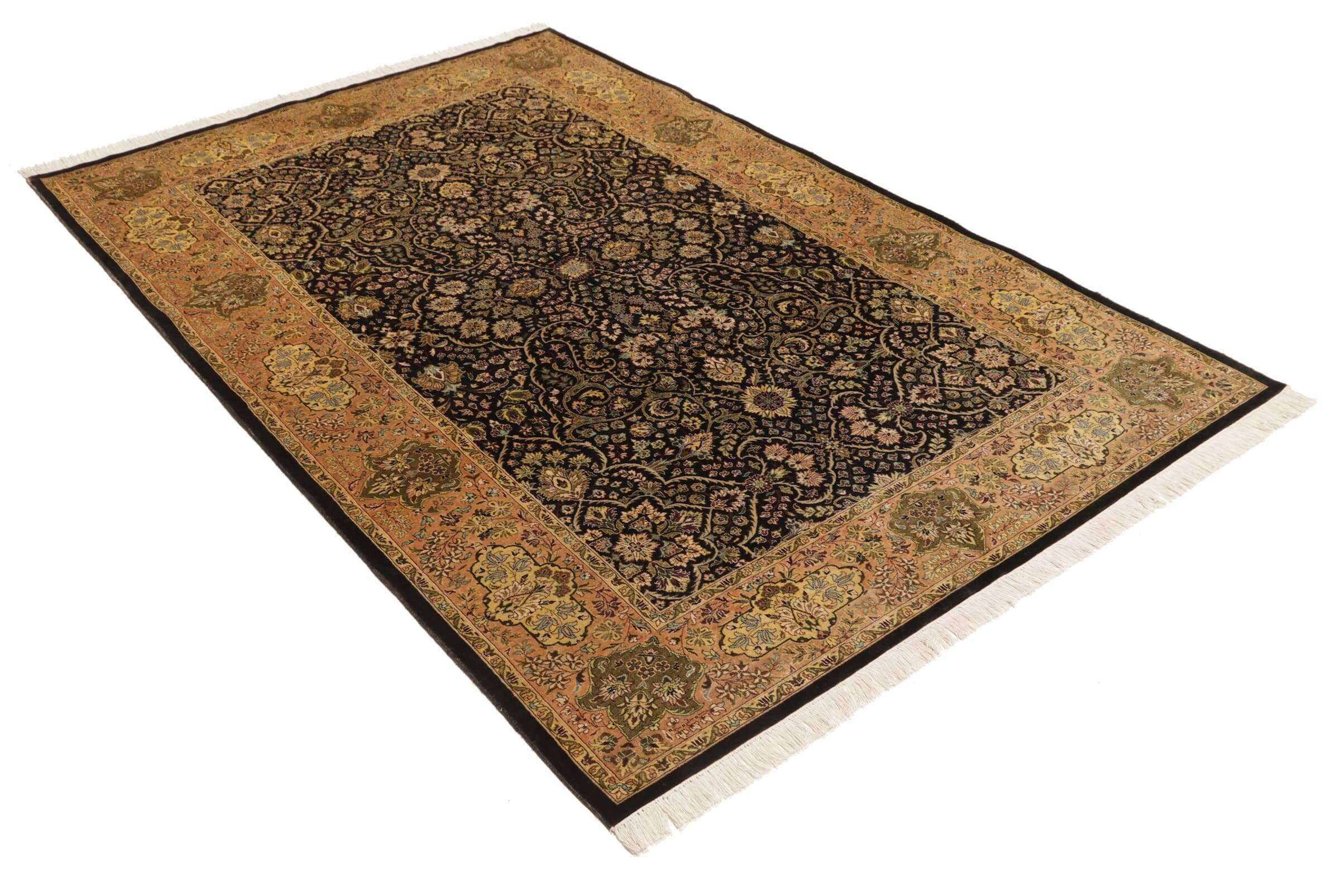 00003RSN266021 Teppich Pakistan Fein 140x219 cm reine Seide