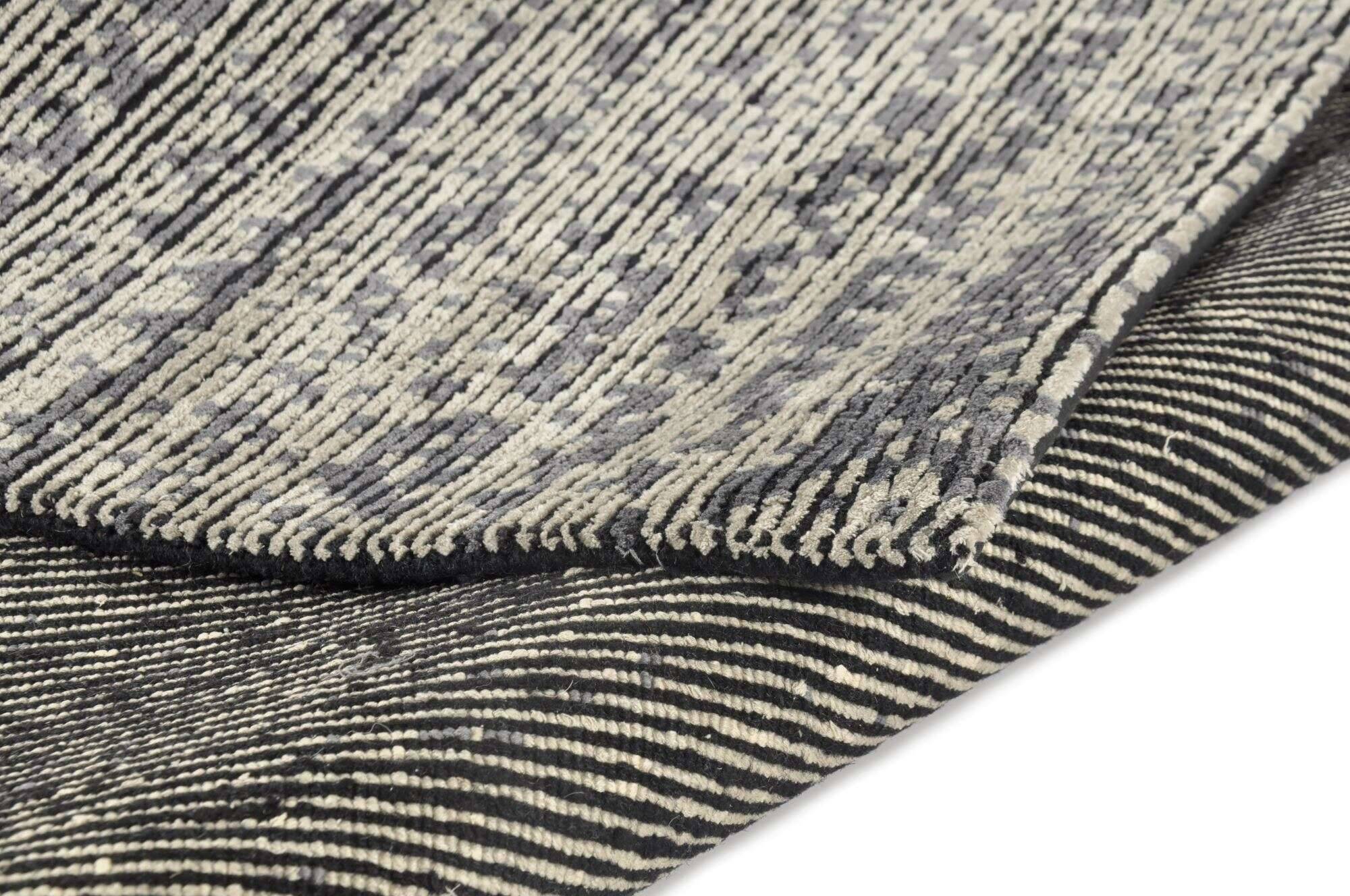 ribeyesilk60_c750_650grey_409042_9 Rib Eye Silk 60 Design C750 Nepal Teppich Handgeknüpft