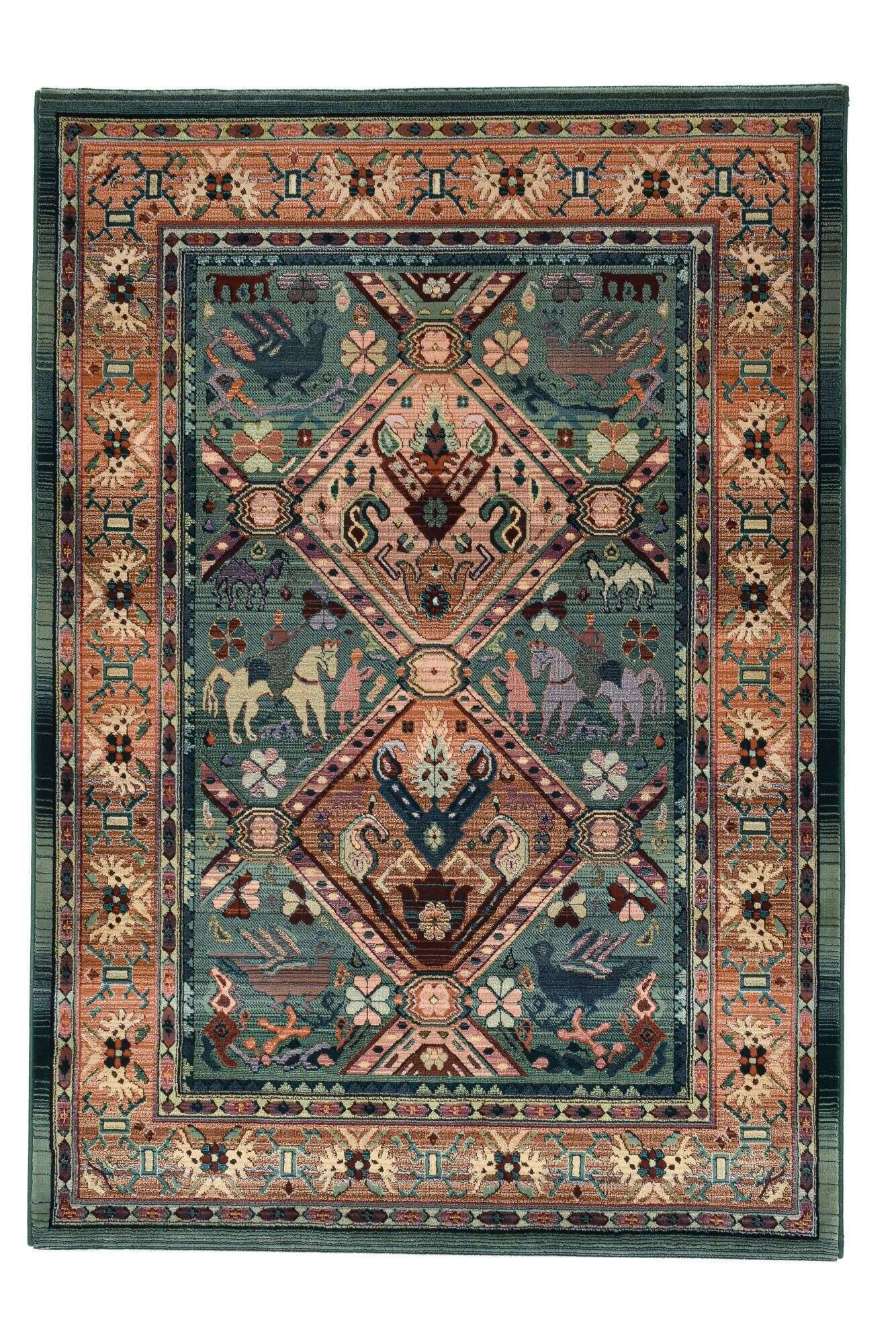 gabiro_13_300green_300584_1 Orientteppich Gabiro Nomade 13 Teppich Klassisch