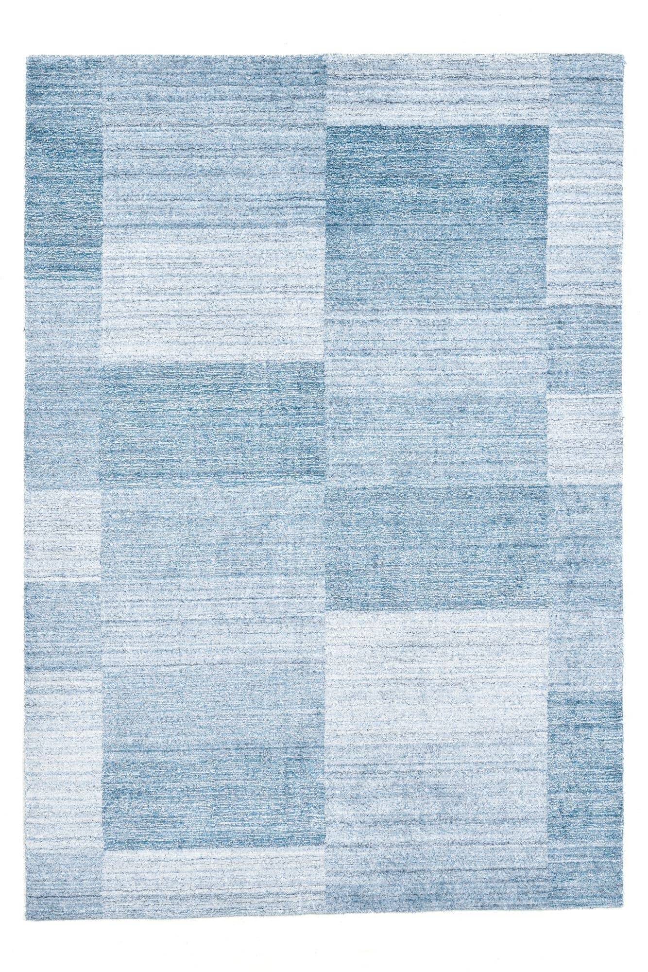 Teppich Modern Nevada Viscose Handgewebt 160x230cm blau Teppich Modern Nevada Viscose Handgewebt 160x230cm blau