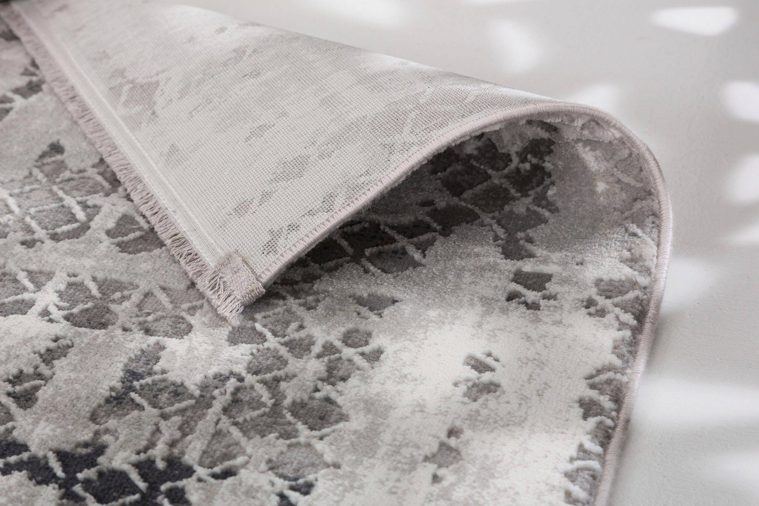 Vercelli Moderner Teppich 6651-236-040 anthrazit Vercelli Moderner Teppich 6651-236-040 anthrazit