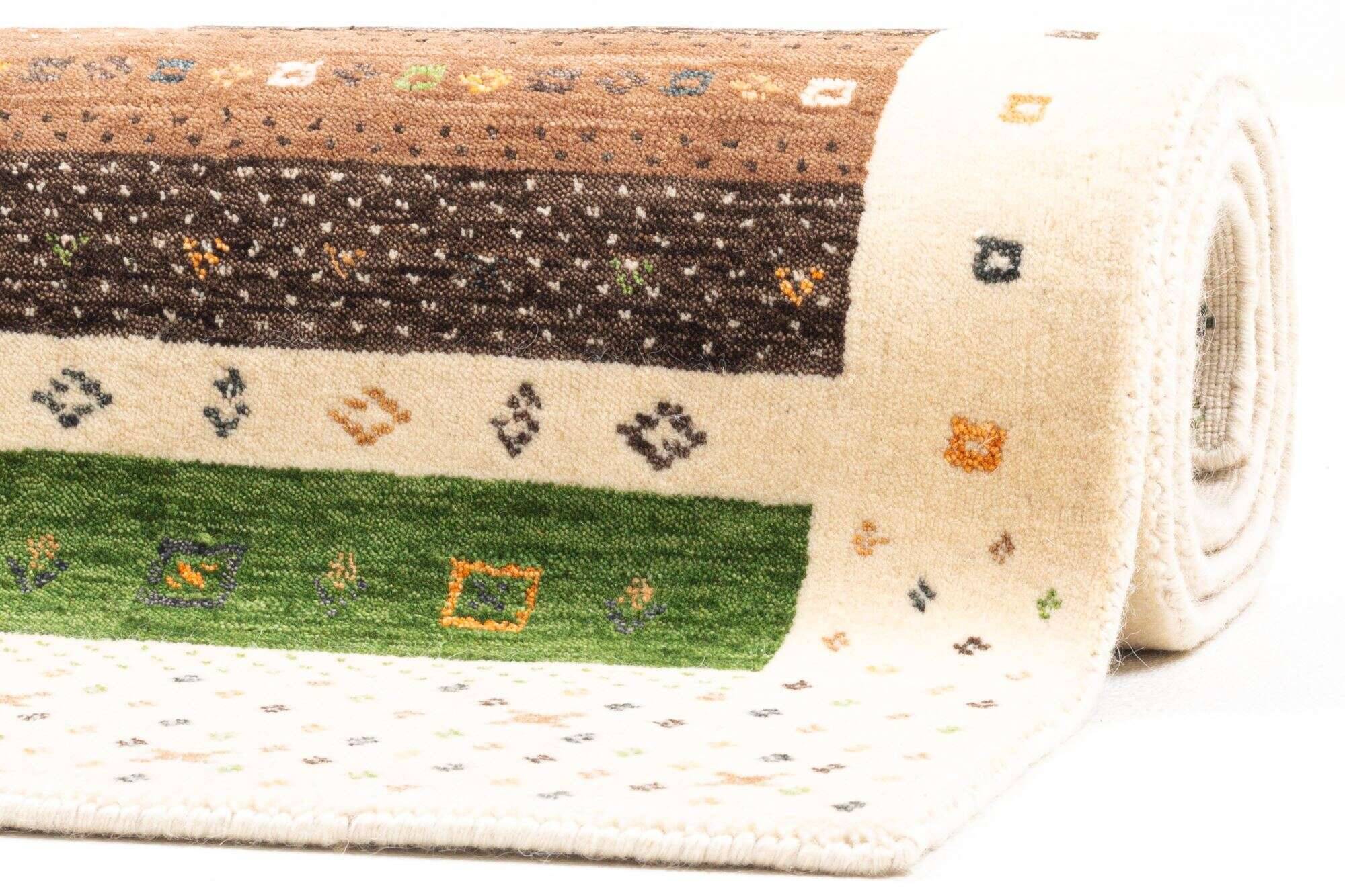 lorisuperdiamond_zo-2418-18_583creammulti_412777_11 Orientteppich Lori Super Diamond Gabbeh 160x230 cm