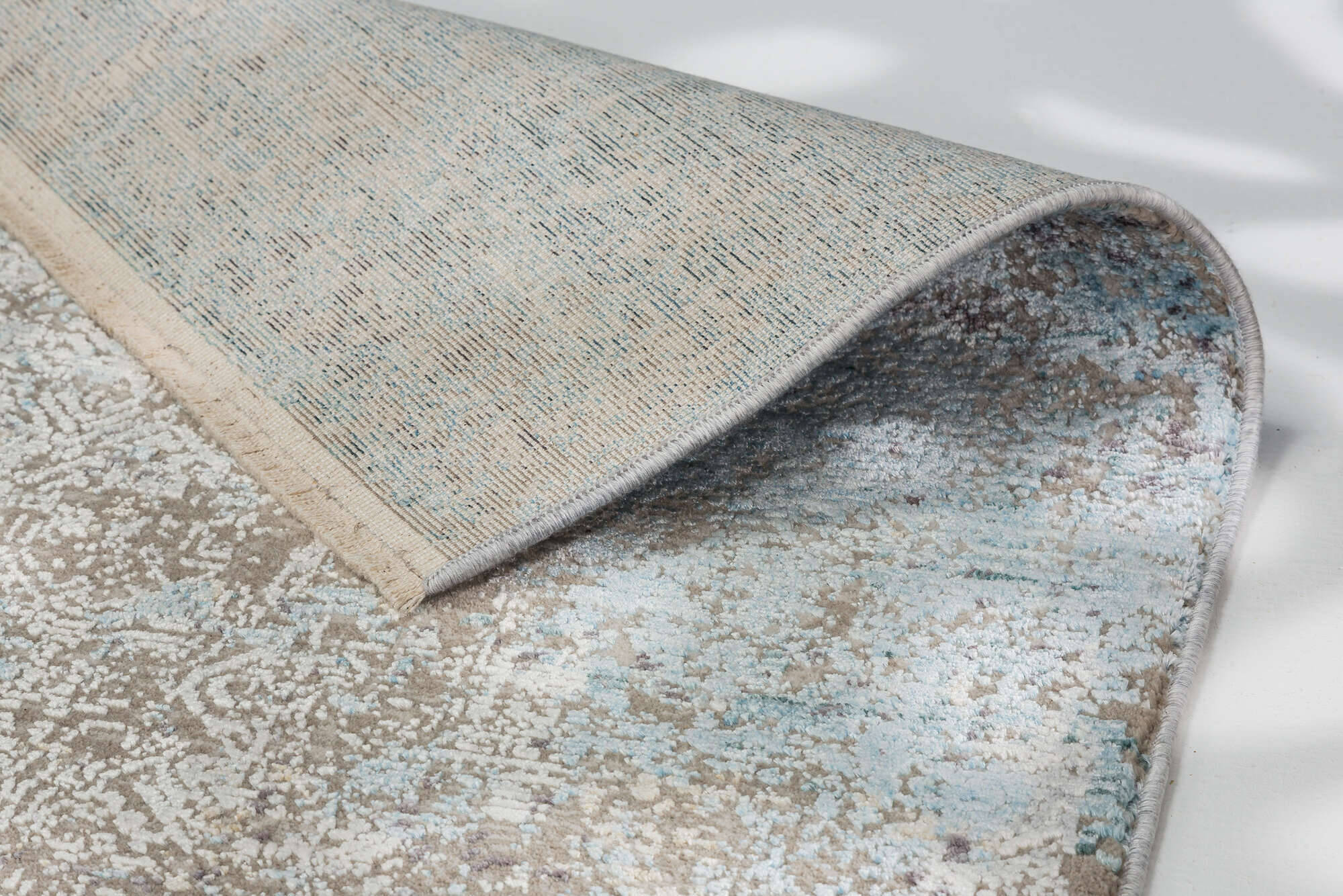 W6699_212_020_Mona_Detail_5 Vintage Teppich Morena 6699-212-020 Moderner Teppich