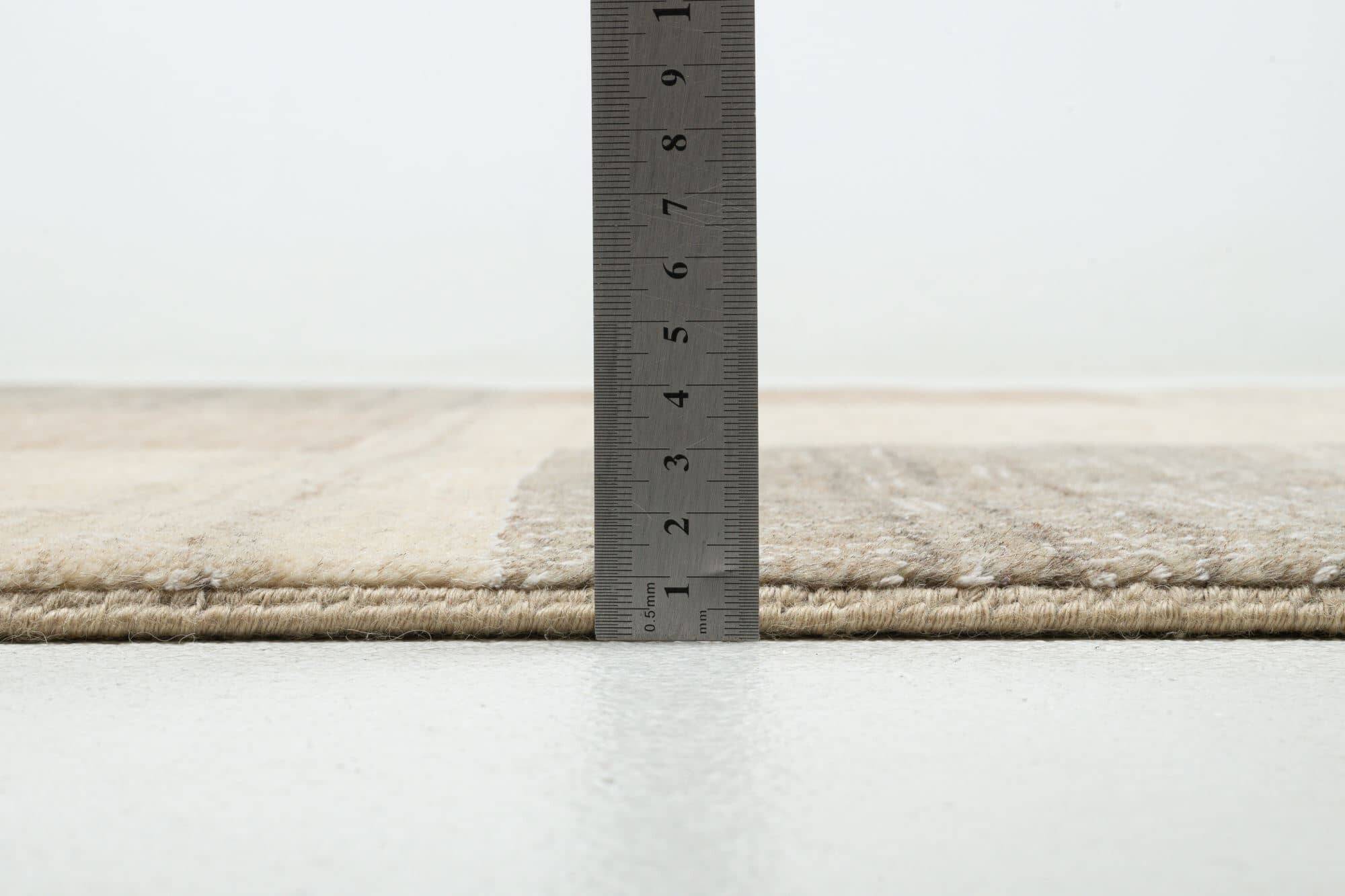 Patchwork Teppich PATCH Handgeknüpft beige 140x200cm Patchwork Teppich PATCH Handgeknüpft beige 140x200cm