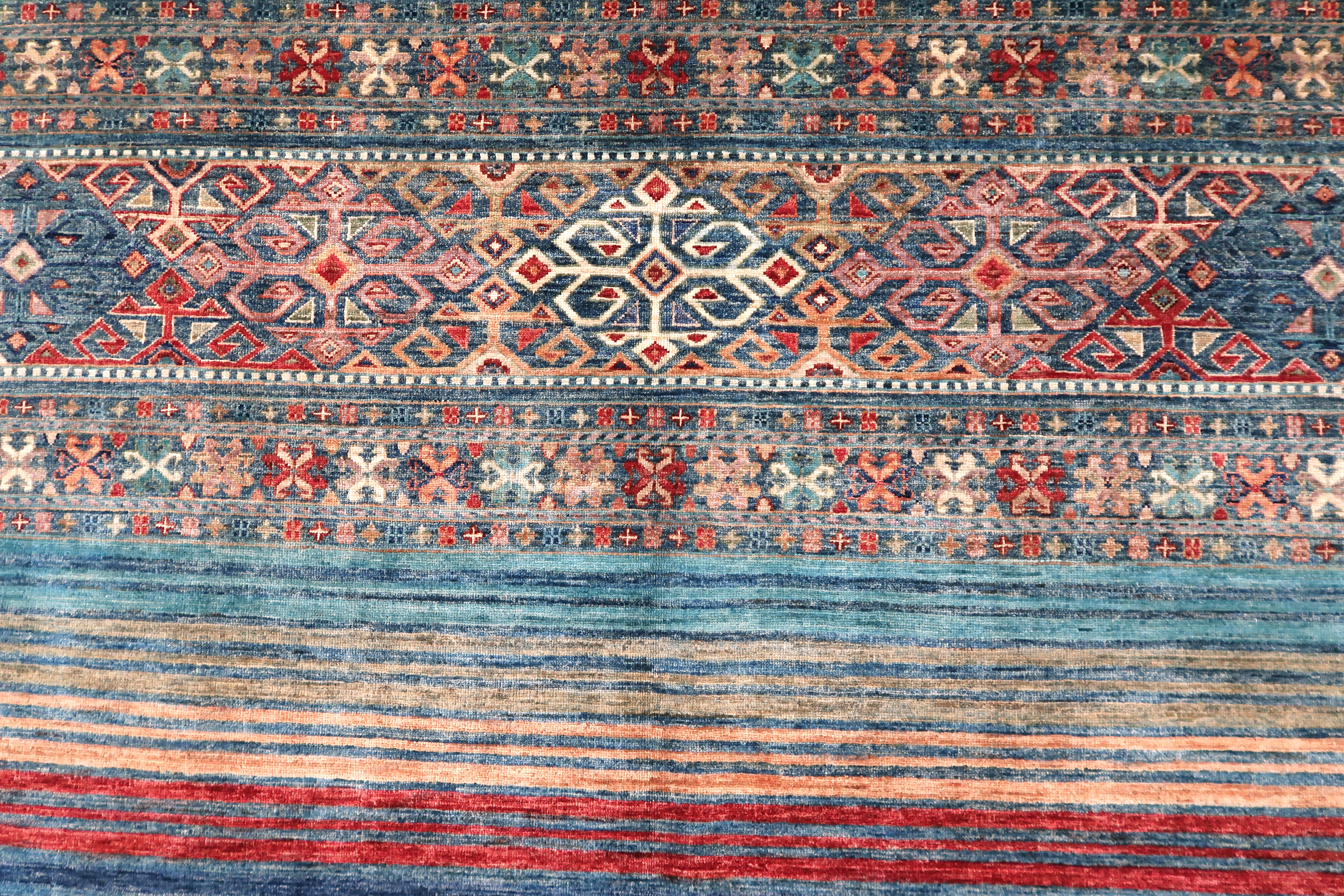 Smaragd Orientteppich Handgeknüpft 169x236 cm Schurwolle