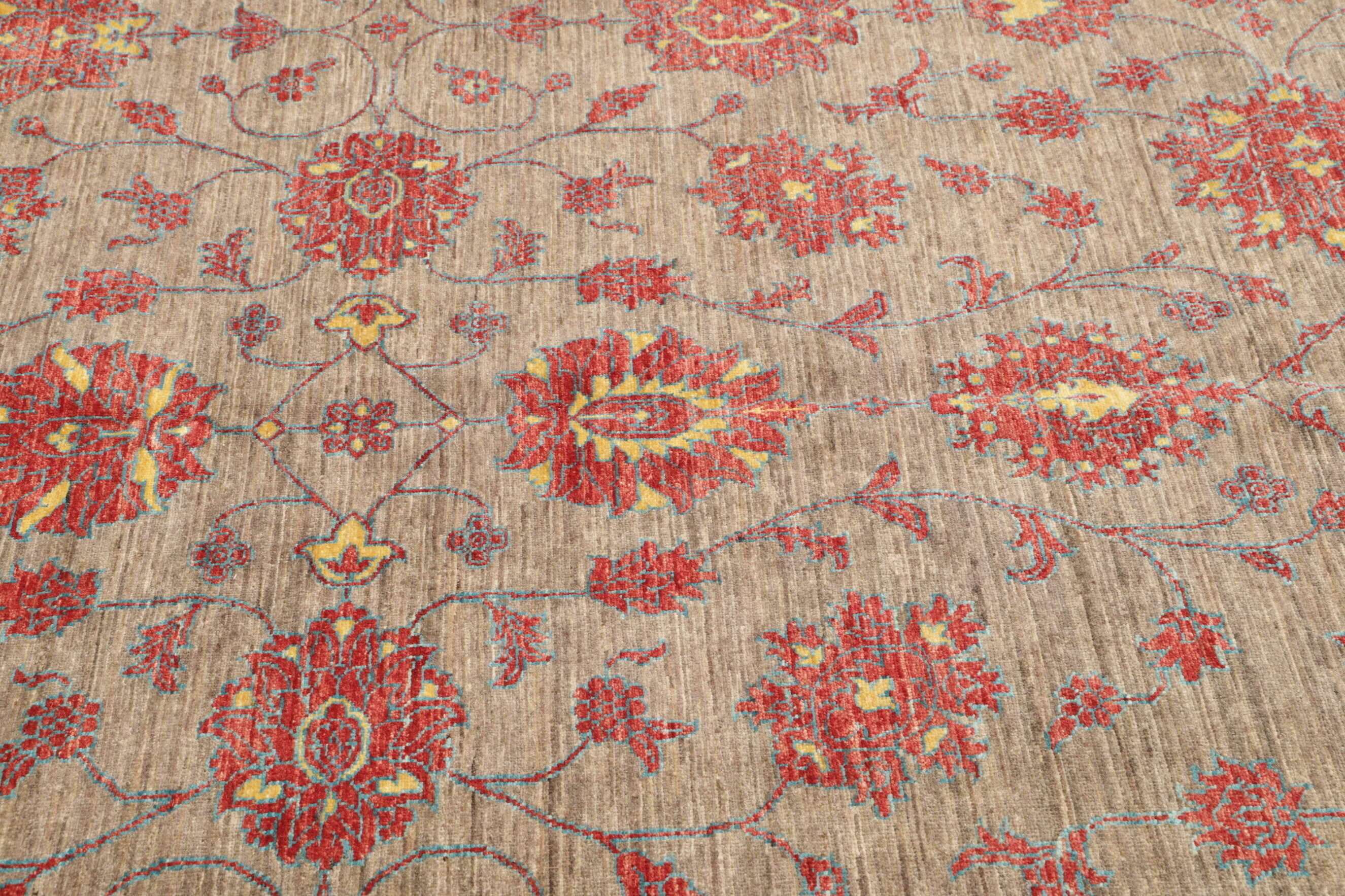 RSN376327-00006 Ziegler Teppich 250x346 cm Orientteppich braun Handgeknüpft Wolle
