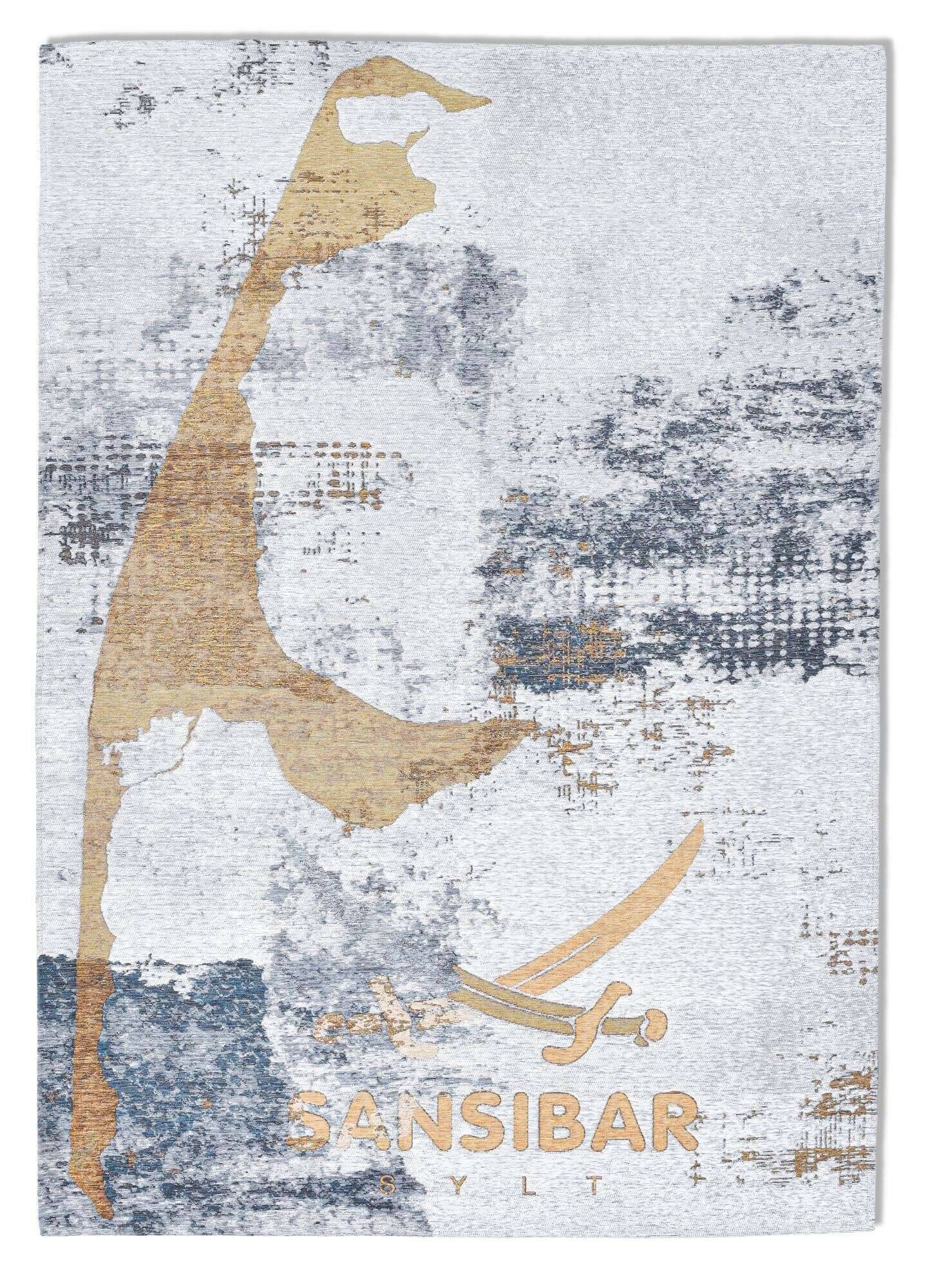 keitum_sa-012_875goldmulti_429186_1 Sansibar Flachgewebe Design Teppich Keitum