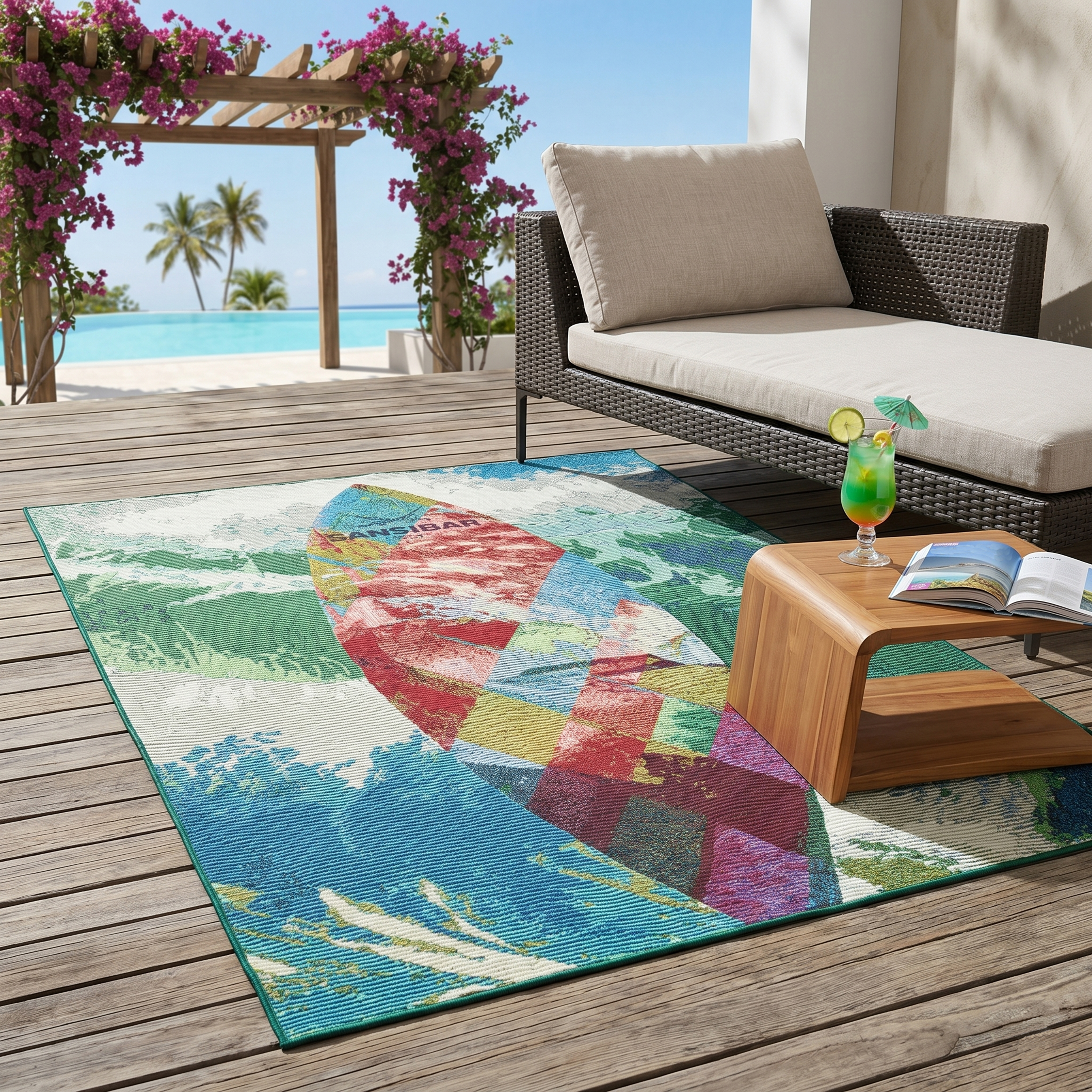 Sansibar Home Outdoor Teppich Rantum Beach