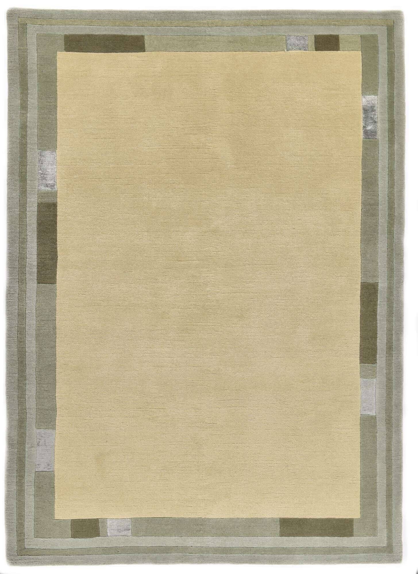 gurkha_ms79_307lightgreen_110587_1 Nepal Teppich Tibet Gurkha 162x229 cm MS79