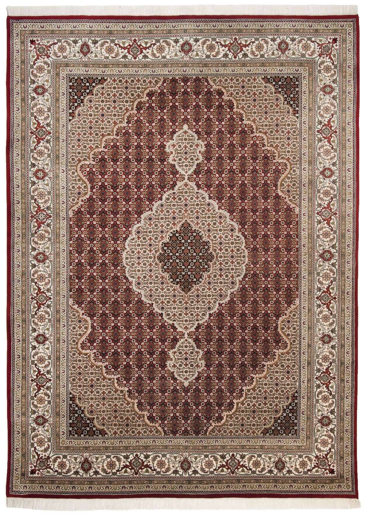 sirsamahisilktouch_mahitabriz_redcream_100395_1 Sirsa Silk Design Mahi-Täbriz