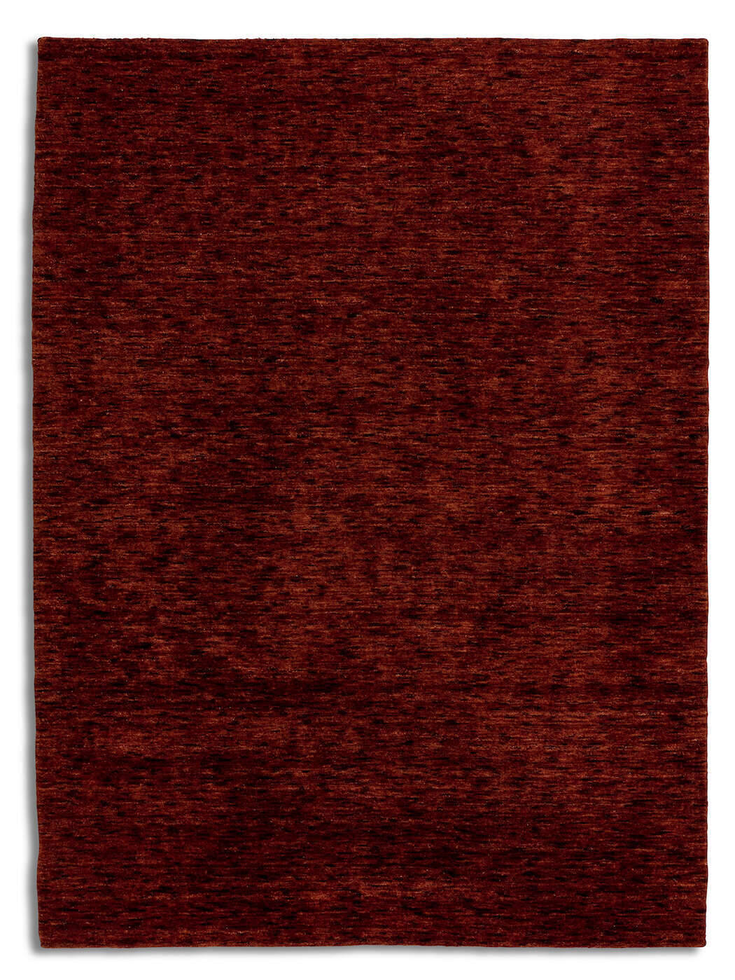 W6677_200_010_Maria Barolo 6677 handgewebter Teppich aus Wolle Wunschmaß rot