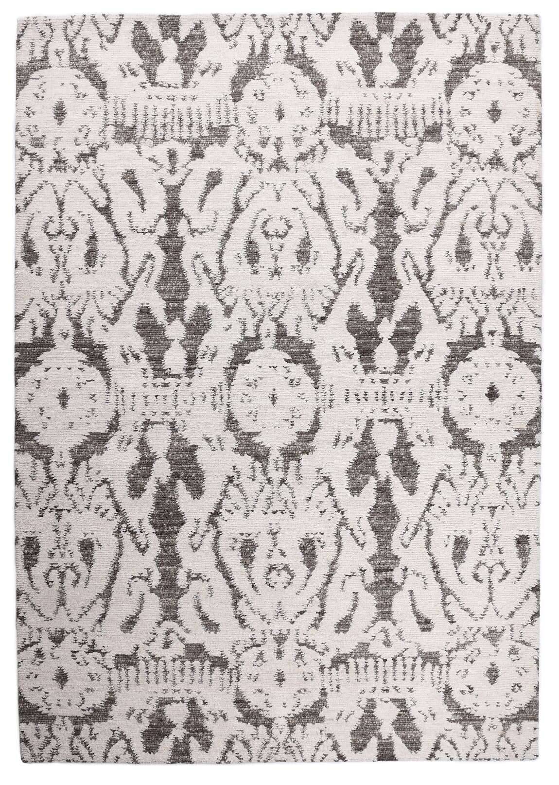 Loba_C4071_655greymulti_416420_1 Patana C4071 Nepal Teppich Größe ca: 161x232 cm Theko