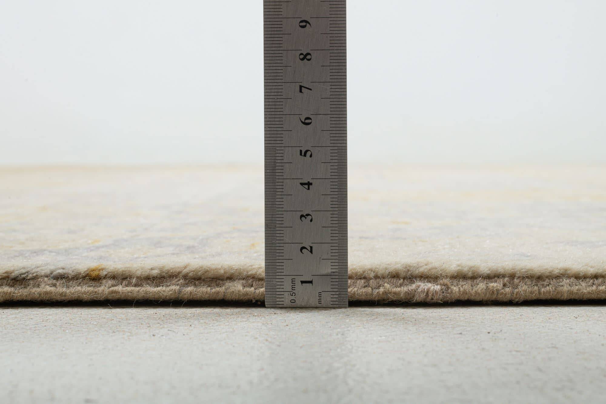 Patchwork Teppich PATCH Handgeknüpft beige-grau 250x300cm Patchwork Teppich PATCH Handgeknüpft beige-grau 250x300cm