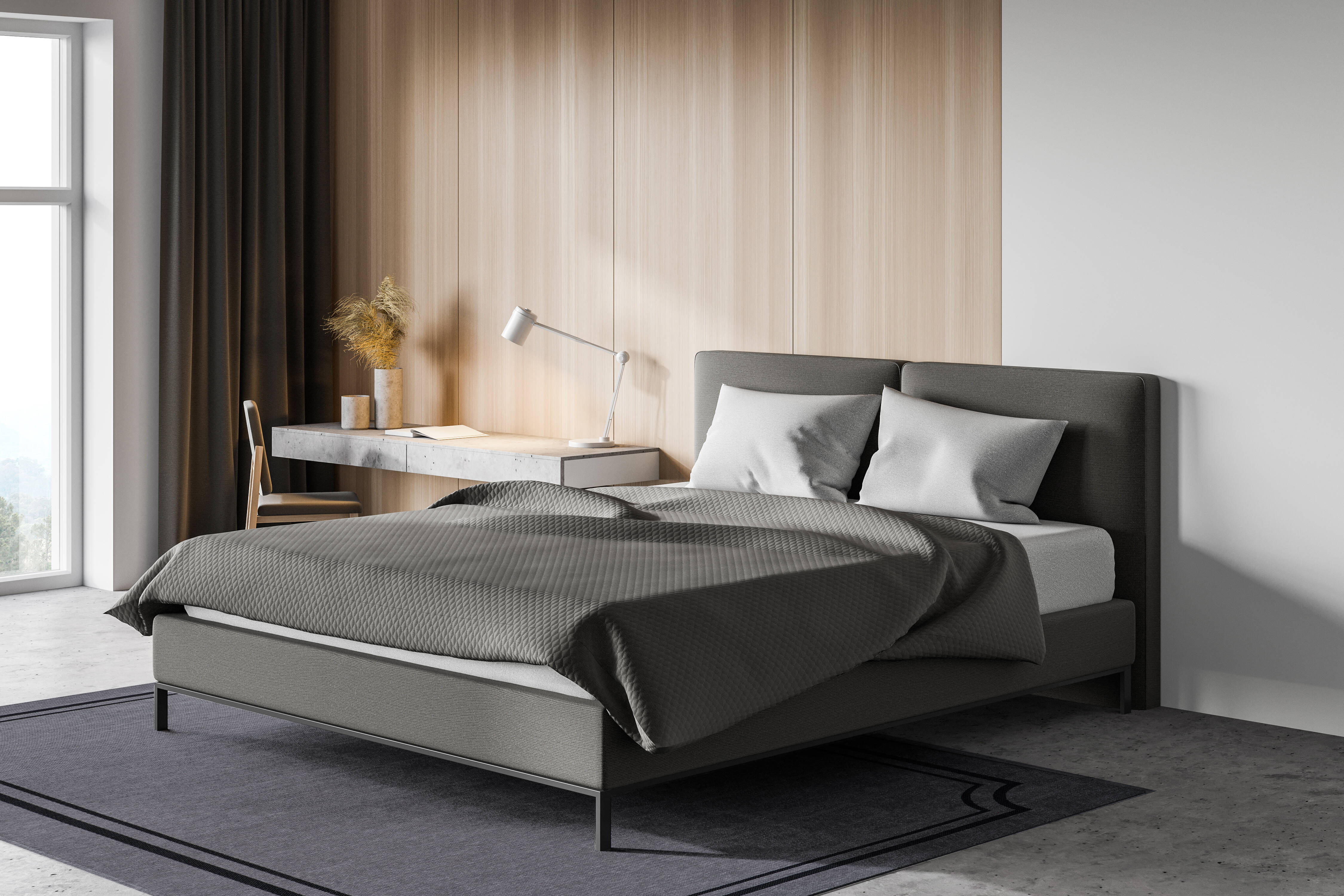 Moderner Teppich MUSEO GRAY - Waschbarer Teppich Moderner Teppich MUSEO GRAY - Waschbarer Teppich