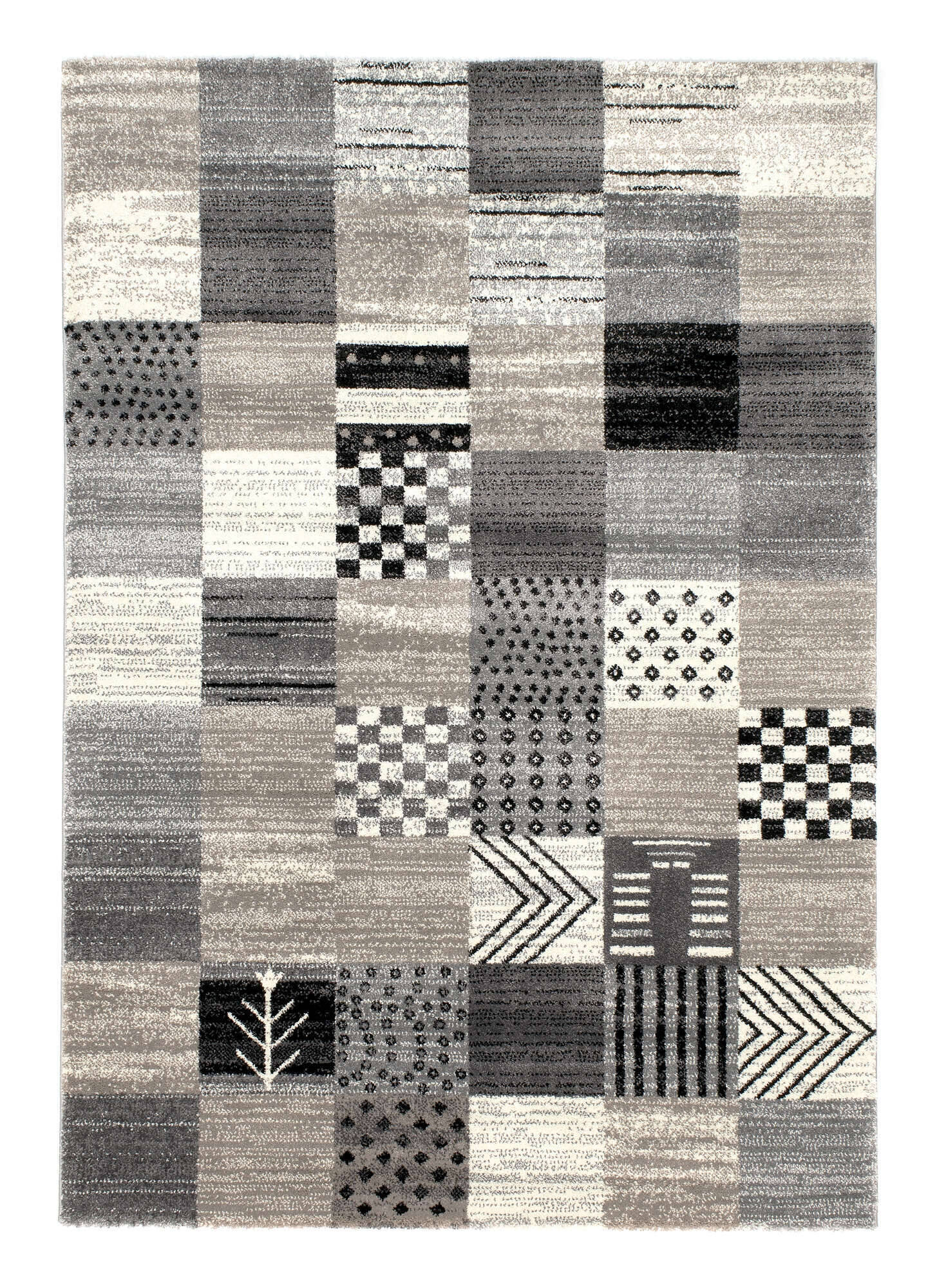 BUT02-945-2 Teppich Butterfly Sempor Teppich Hochflor Gabbeh Muster