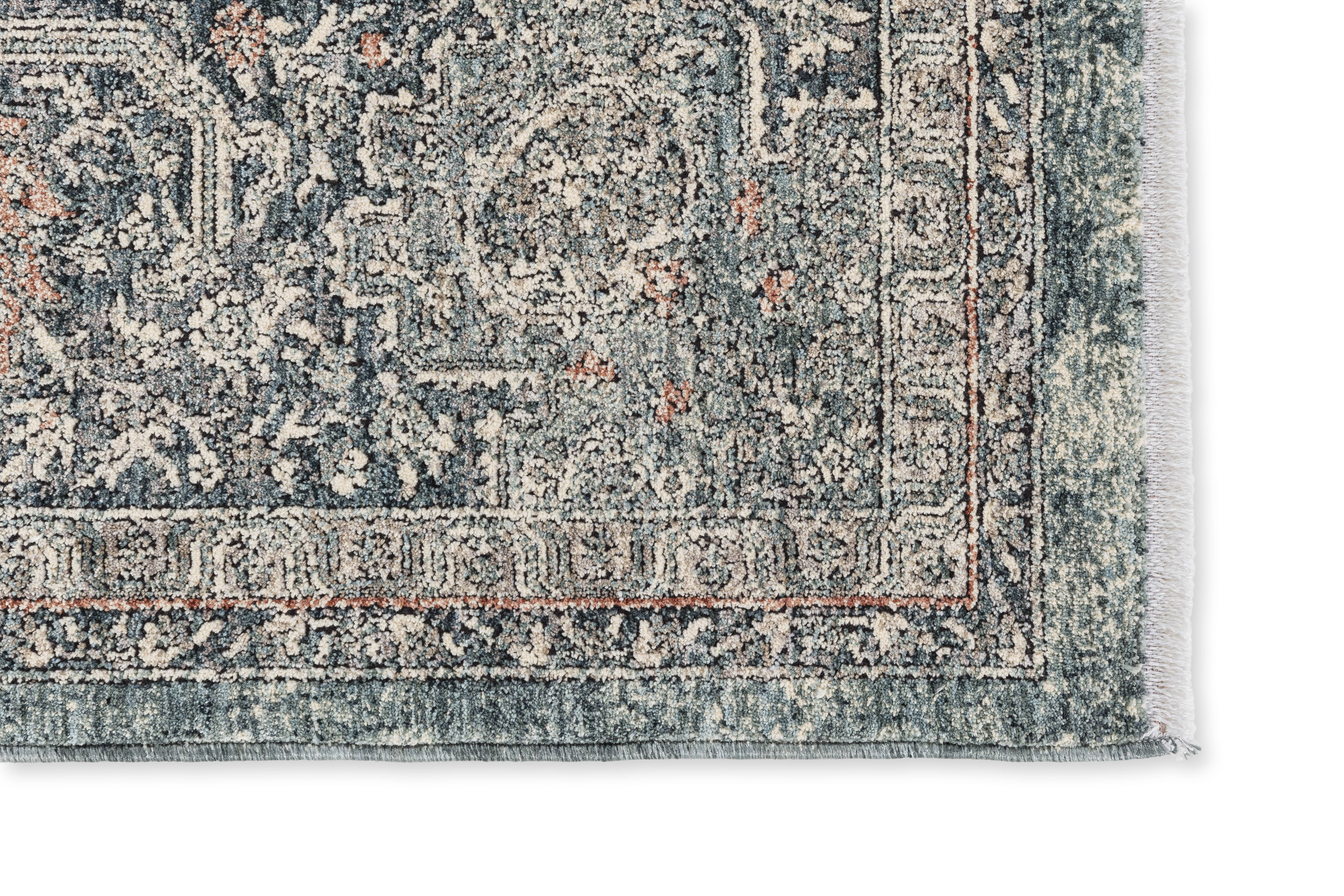 Tropea ca.200x290cm D.243 C.020 Medaillon blau Tropea ca.200x290cm D.243 C.020 Medaillon blau