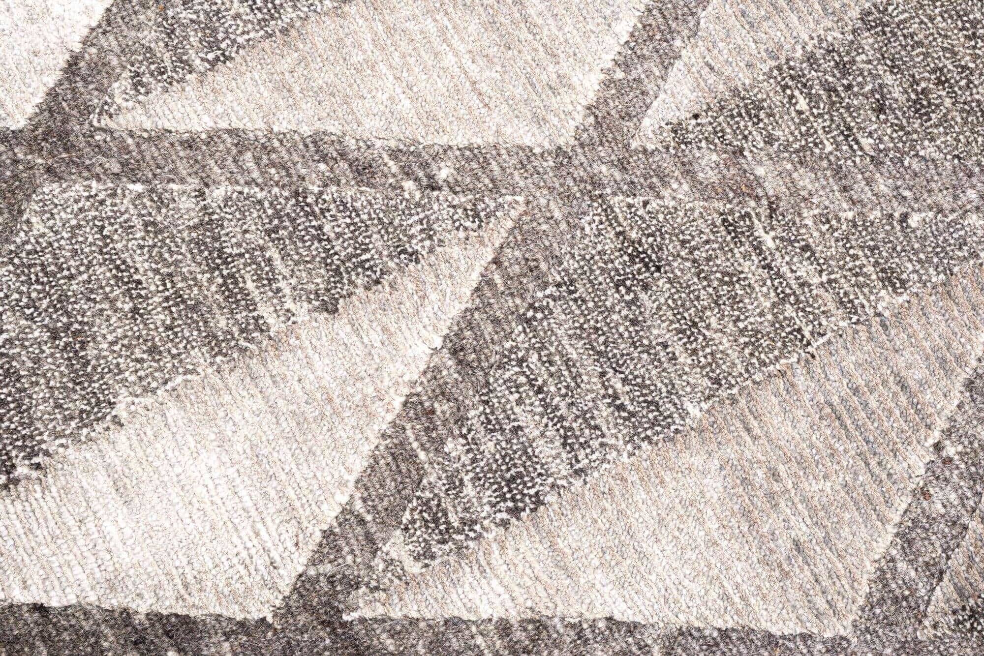 victoria_zo-2750-18_648darksilver_415392_3 Victoria Moderner Teppich160x230cm Viskose und Wolle beige mit grau