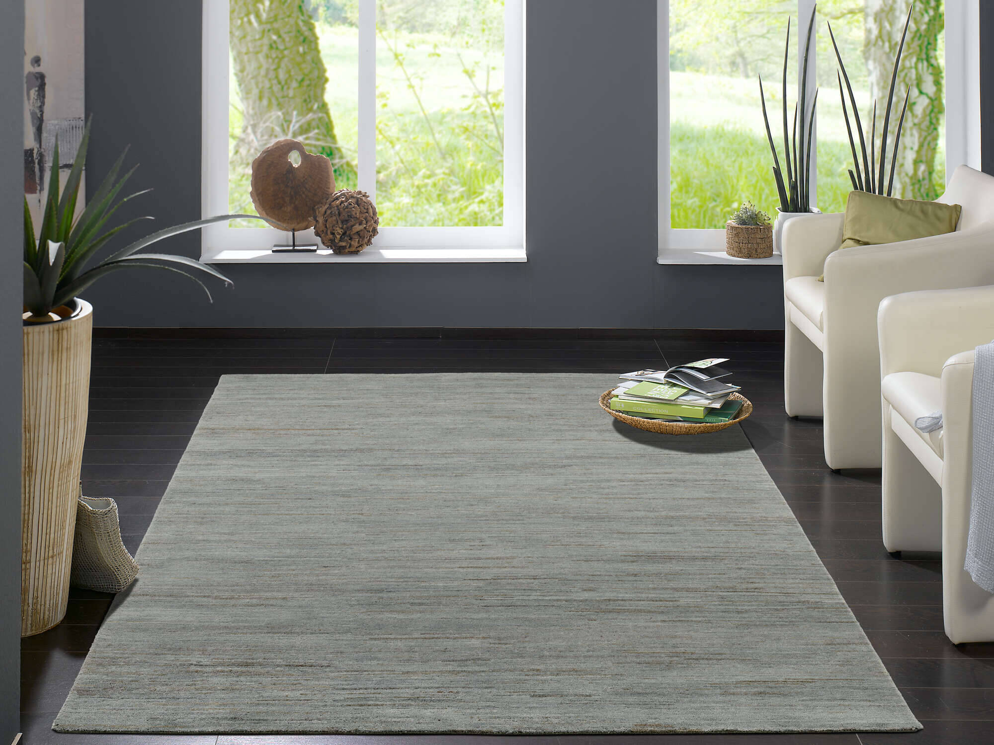 HML10-C35-1 Nepal Teppich Himali Uni HML10 Handgeknüpft Tibet Teppich