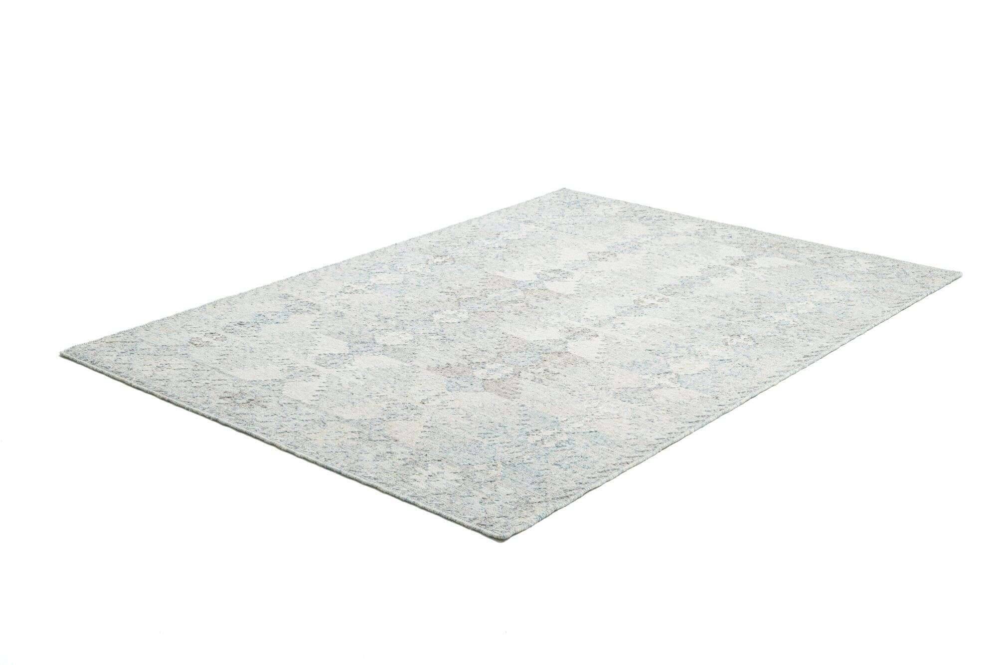 zilch_zo-3906-19_650grey_427748_2 Handwebteppich Zilch Schurwolle Kelim Modern Grau 160x230cm