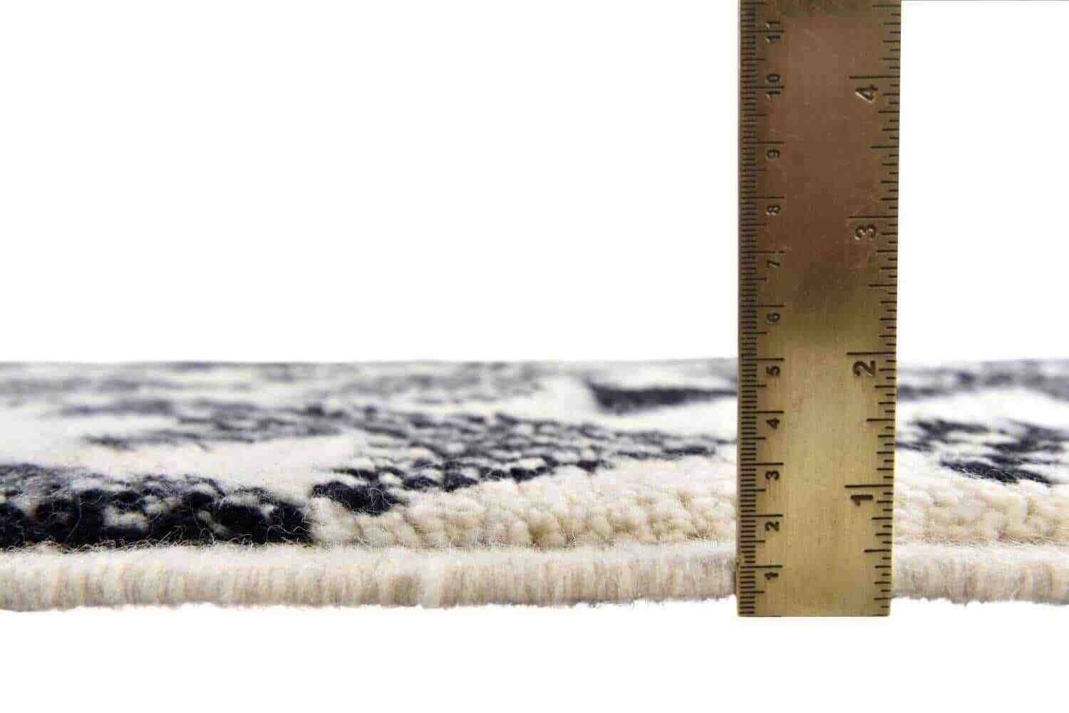 BenniUrein_2010_997Blanc_426566_5 Teppich Boho Beni Ourain 170x240cm Schafwolle