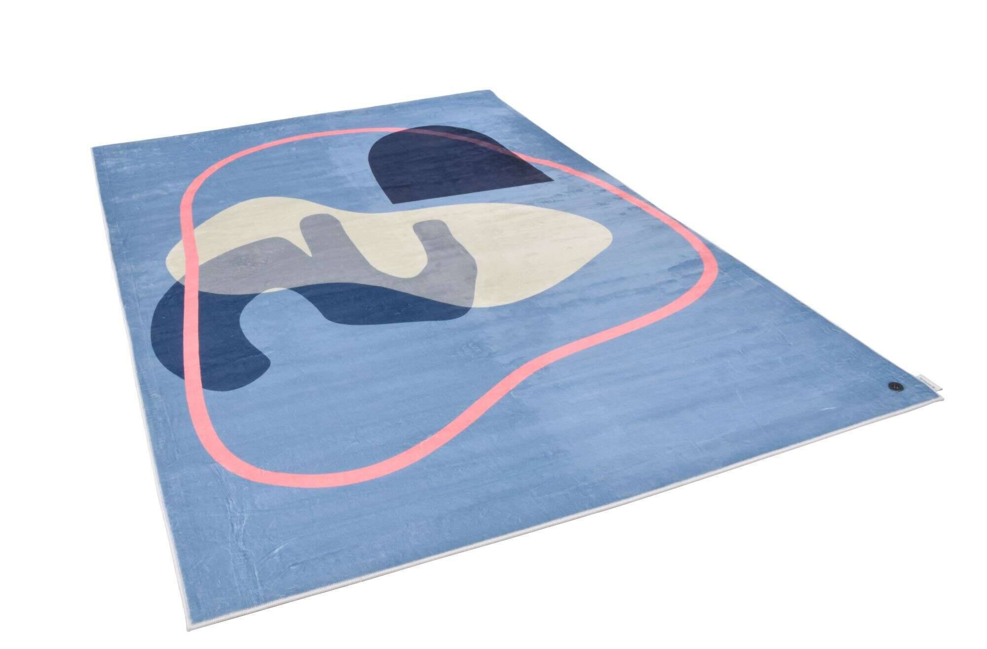 shapes_five_705_bluemulti_426899_2 Tom Tailor Kollektion Shapes Five 705 Teppich Modern