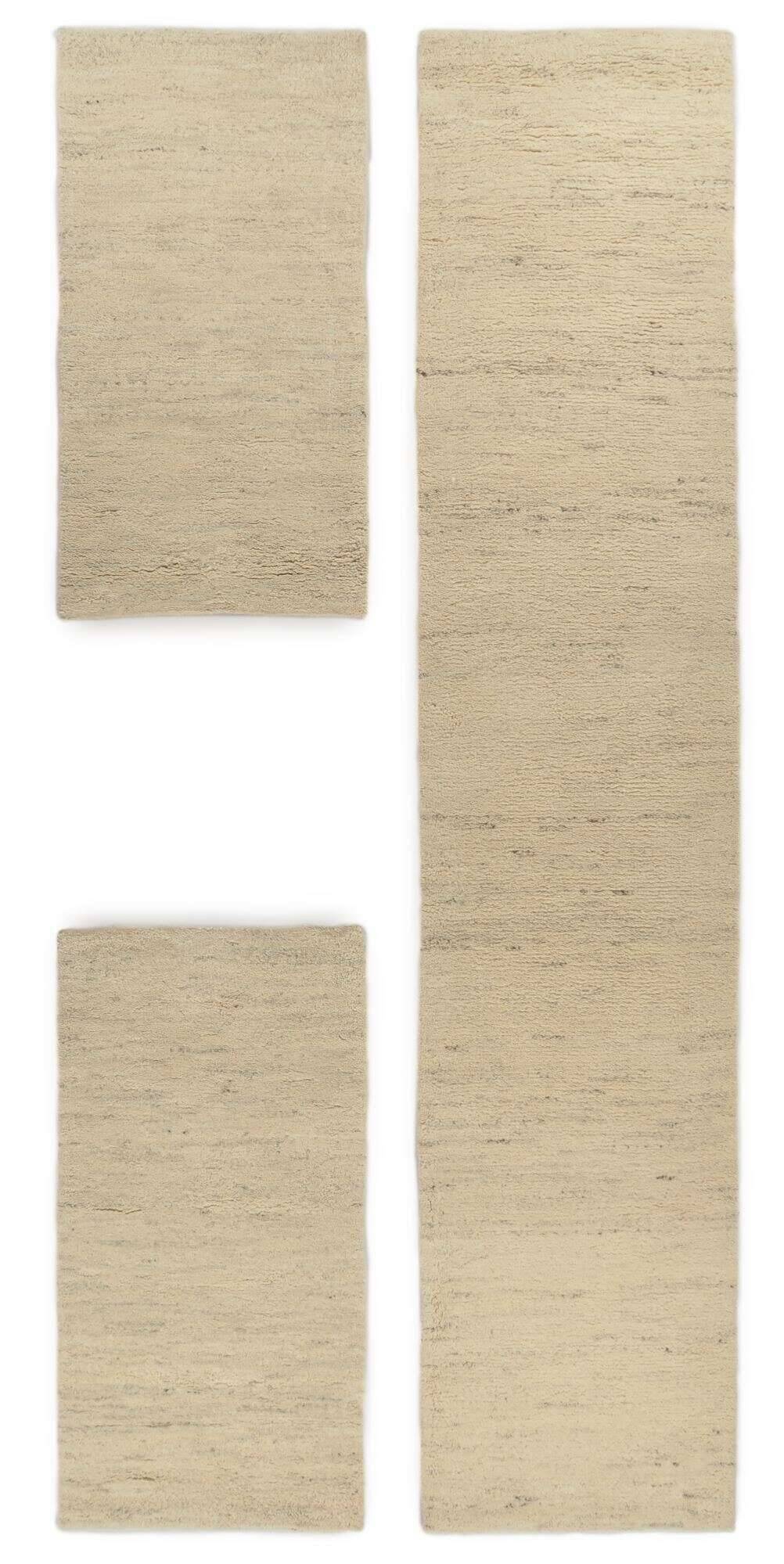 hadj_uni_998_jaspe_407009_27 Handgeknüpfter Berber Teppich Hadj aus Marokko Schurwolle