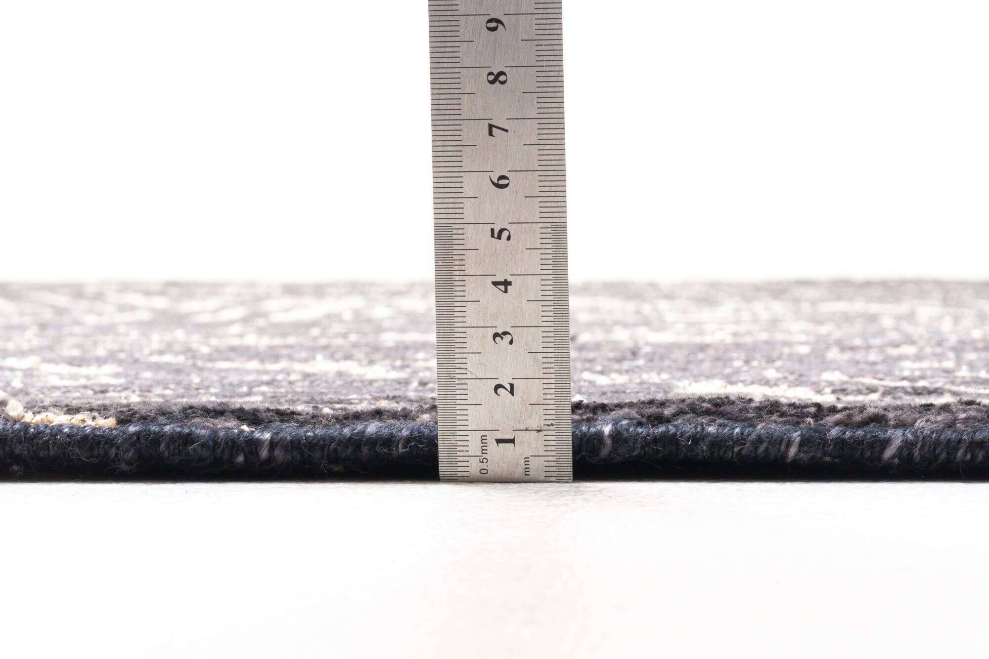 phoenix_zo-2321-19_600black_416744_5 Moderner Designteppich Phoenix 160x230cm Handgeknüpft Teppich Trends