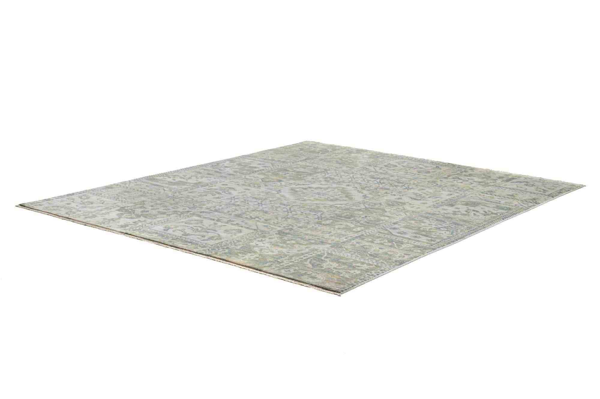 Patchwork Teppich PATCH Handgeknüpft grau 250x300cm Patchwork Teppich PATCH Handgeknüpft grau 250x300cm