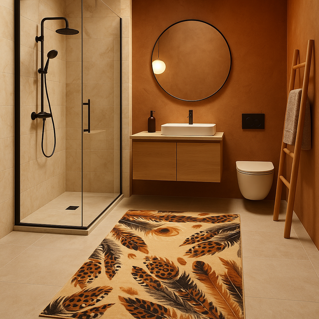 Badematte FEDER DES ORIENTS Kollektion Julian F.M.Stoeckel
