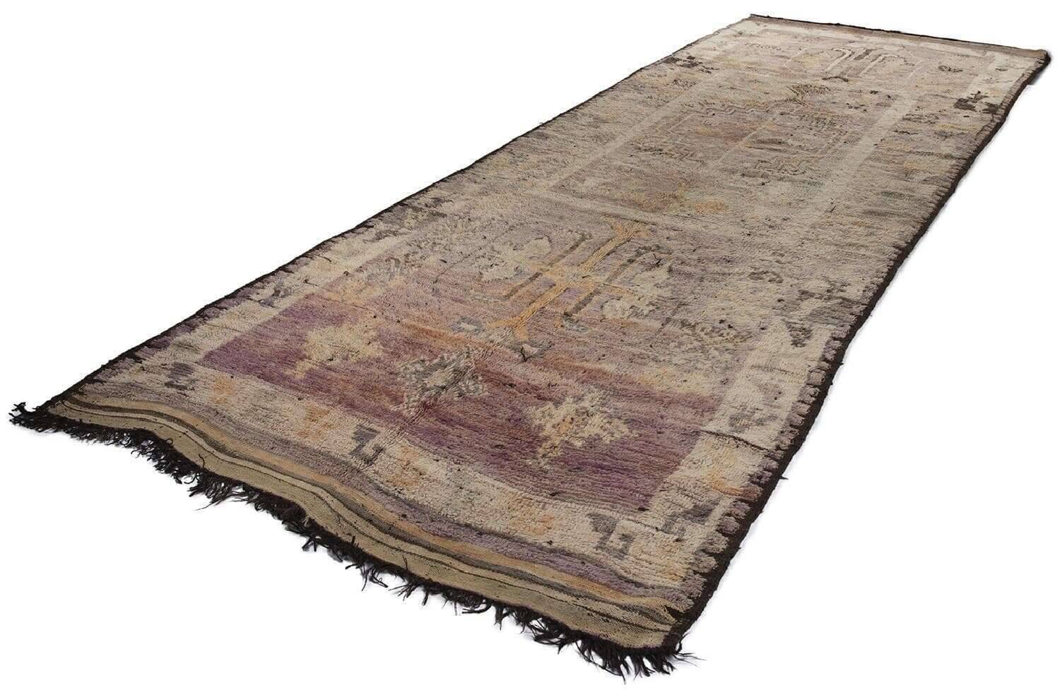 BeniOurainLegends_FF269_753purplemulti_418788_2 Beni Ourain Legends Antik Teppich 166x469 cm