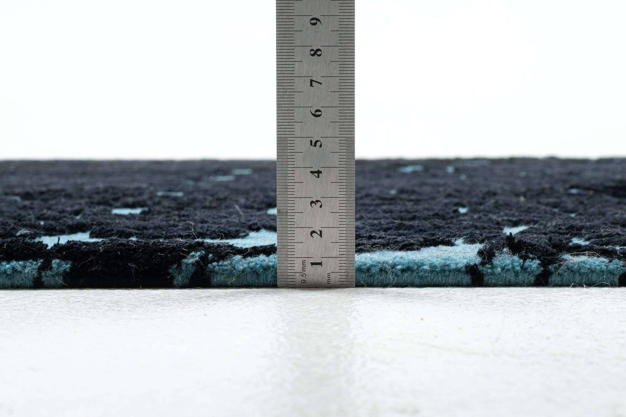 jabusilk60_c3261_703blue-multi_405010_5tlhpKt7Dvi93L Nepal Teppich Jabu Silk 60 Wolle Seide Design ca.250x300cm blau