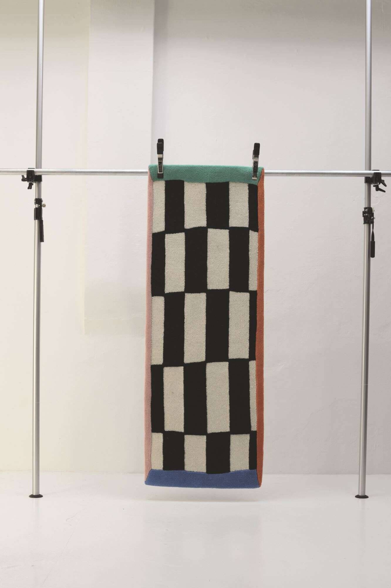 bings_checkmate_615multi_431279_12 Tom Tailor Designteppich Long Check Mate by Fabienne Meyer aka Bings