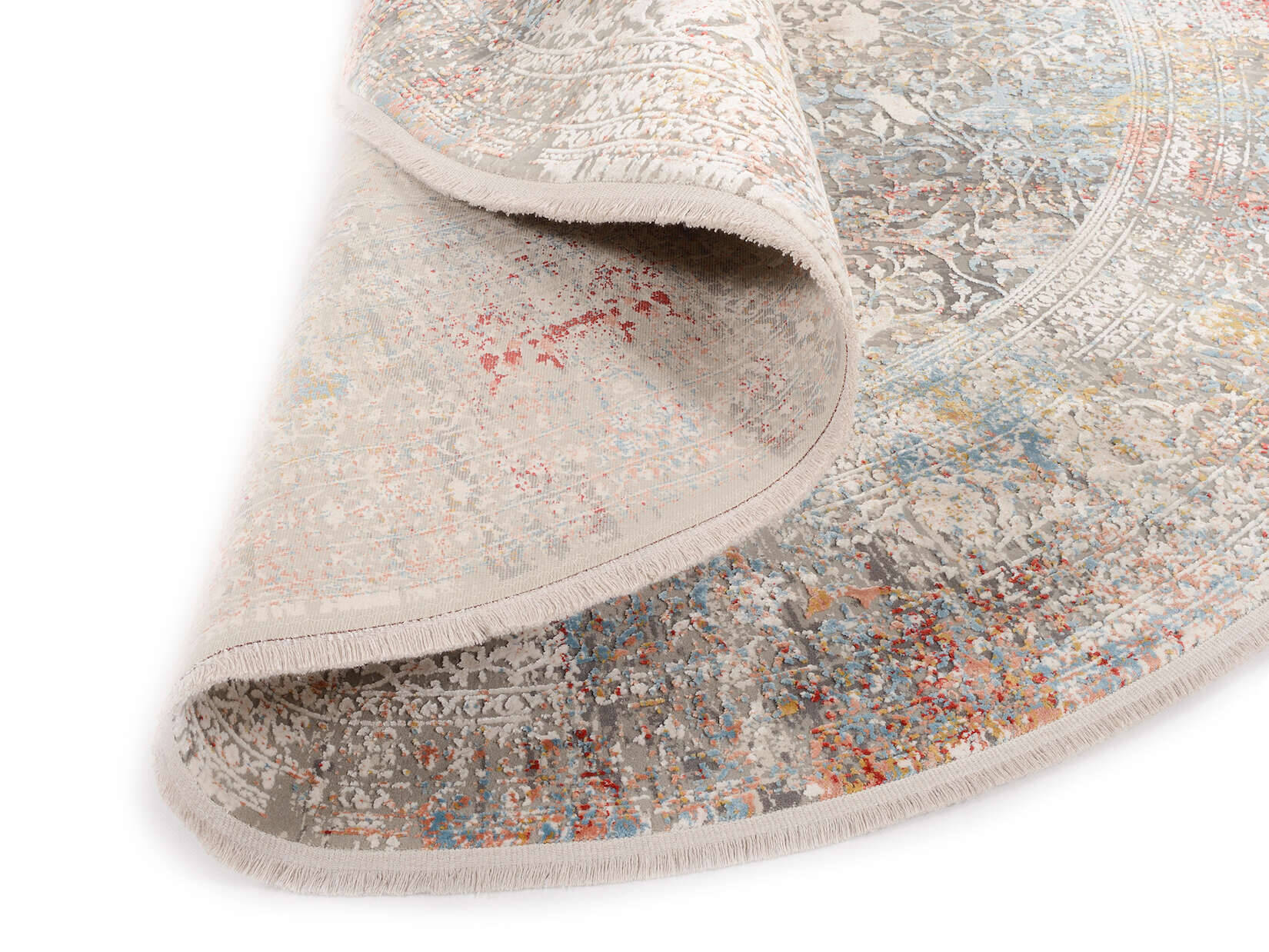 BES04-598-24 OCI Bestseller Cava 04 Teppich rund Vintage