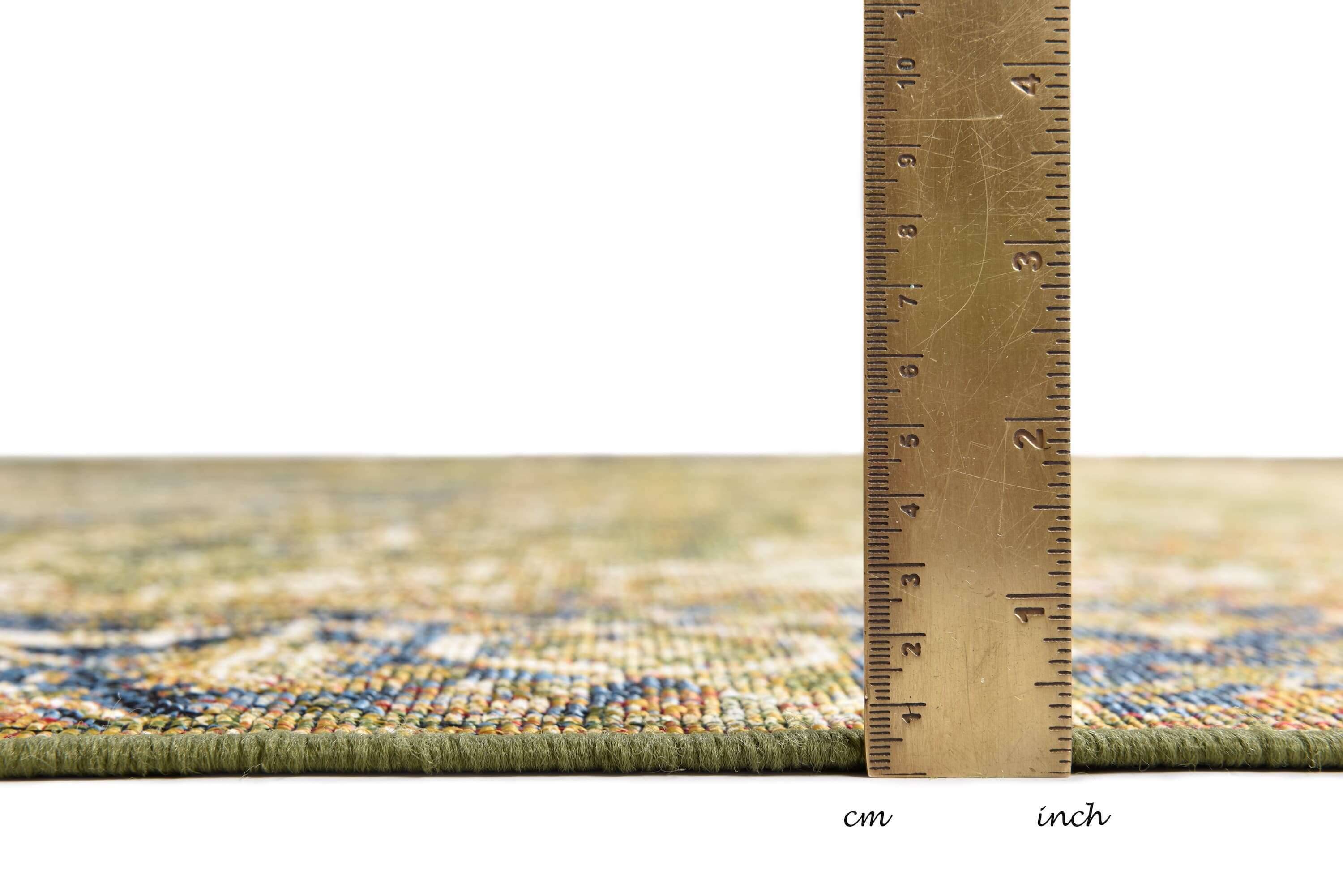 FunkyOutdoor_OrientOne_300green_427108_5 Tom Tailor FUNKY IN- OUTDOOR Orient One Teppich Flachgewebe