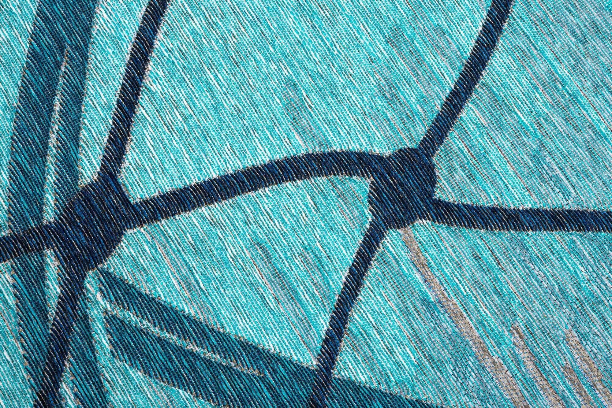 keitum_sa-005_720turquoise_429108_3 Sansibar Flachgewebe Design Teppich Keitum