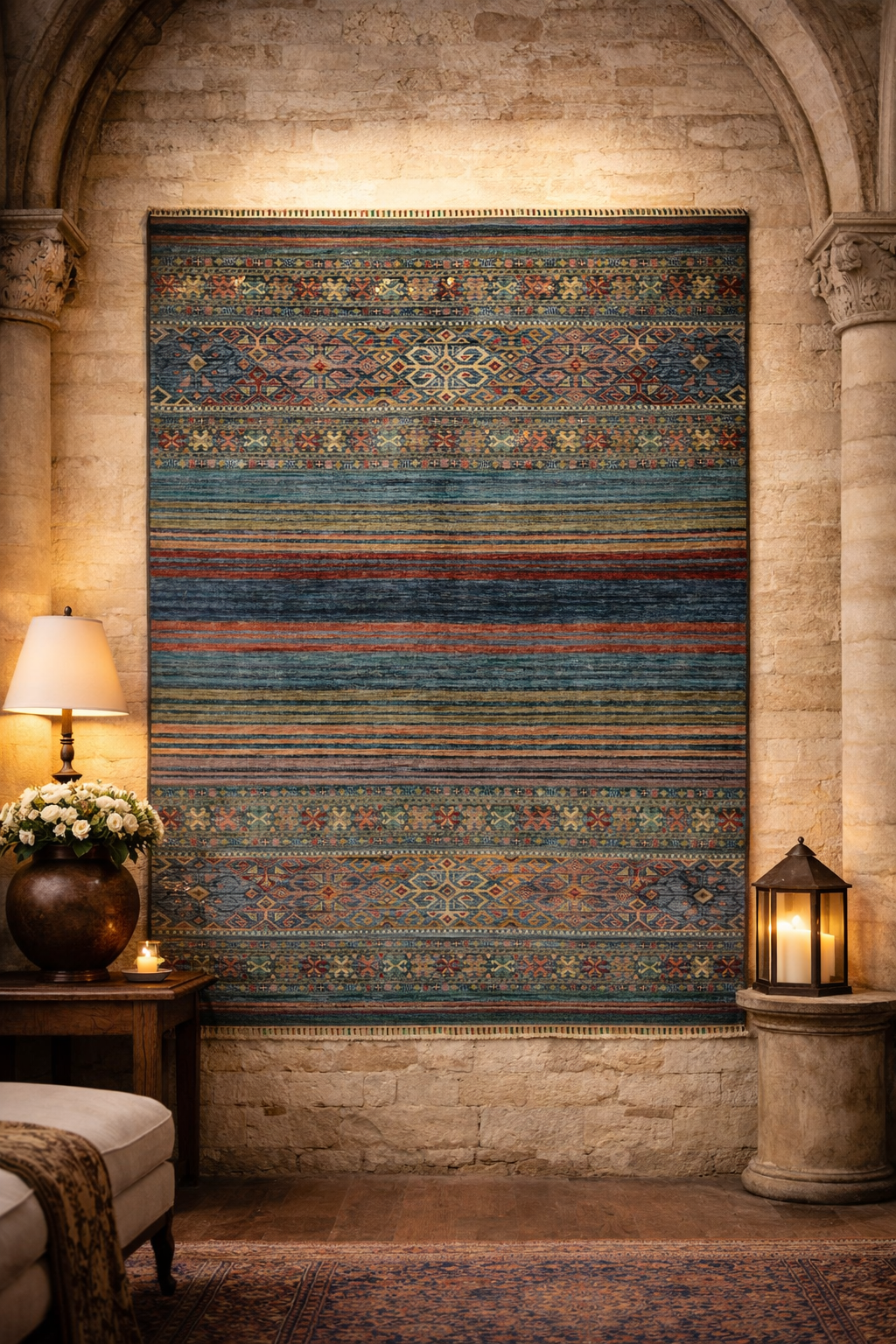 Smaragd Orientteppich Handgeknüpft 169x236 cm Schurwolle Smaragd Orientteppich Handgeknüpft 169x236 cm Schurwolle